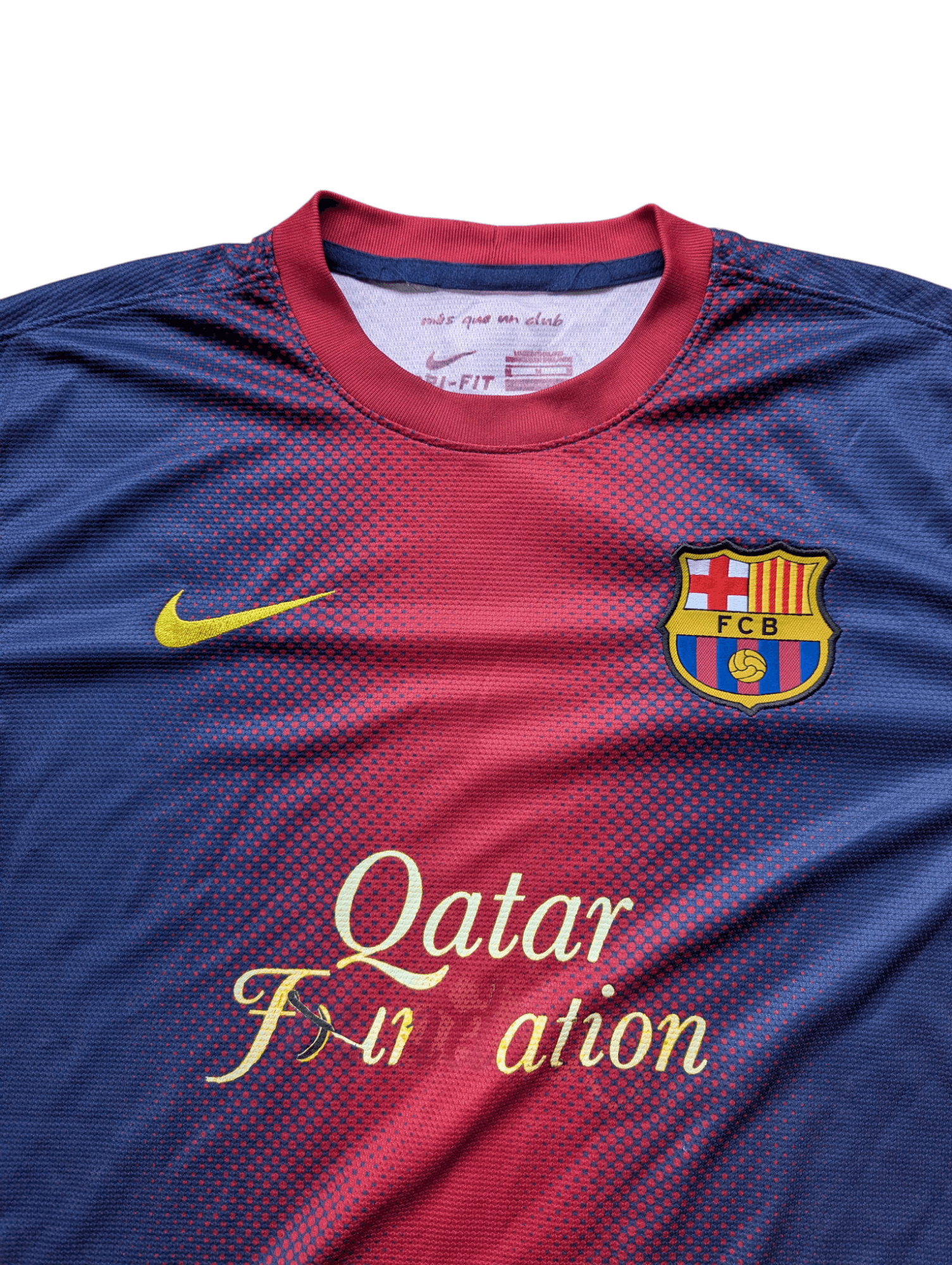 Other NIKE BARCELONA FC 2012/13 FOOTBALL SHIRT SOCCER JERSEY Size US M / EU 48-50 / 2 - 2 Thumbnail