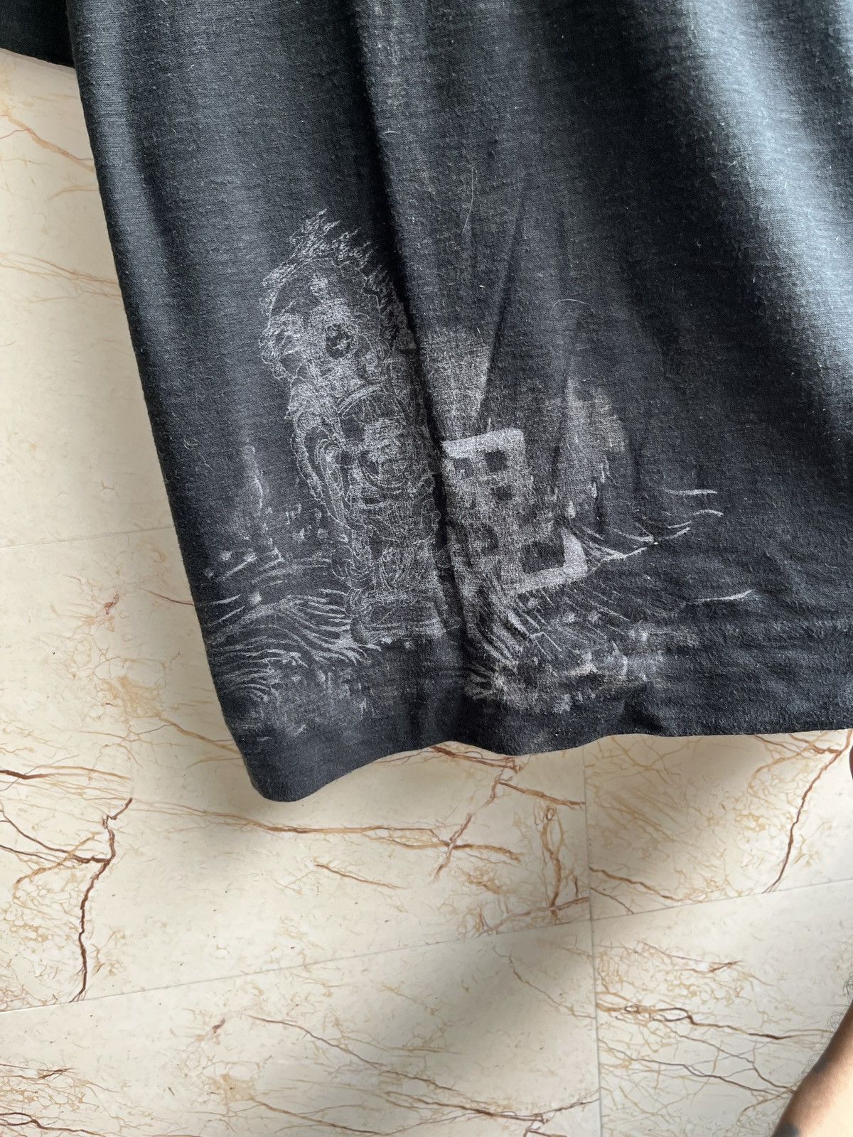 Japanese Brand Vintage Karakuri Tamashii Dragon embroidered Tee Size US L / EU 52-54 / 3 - 4 Thumbnail