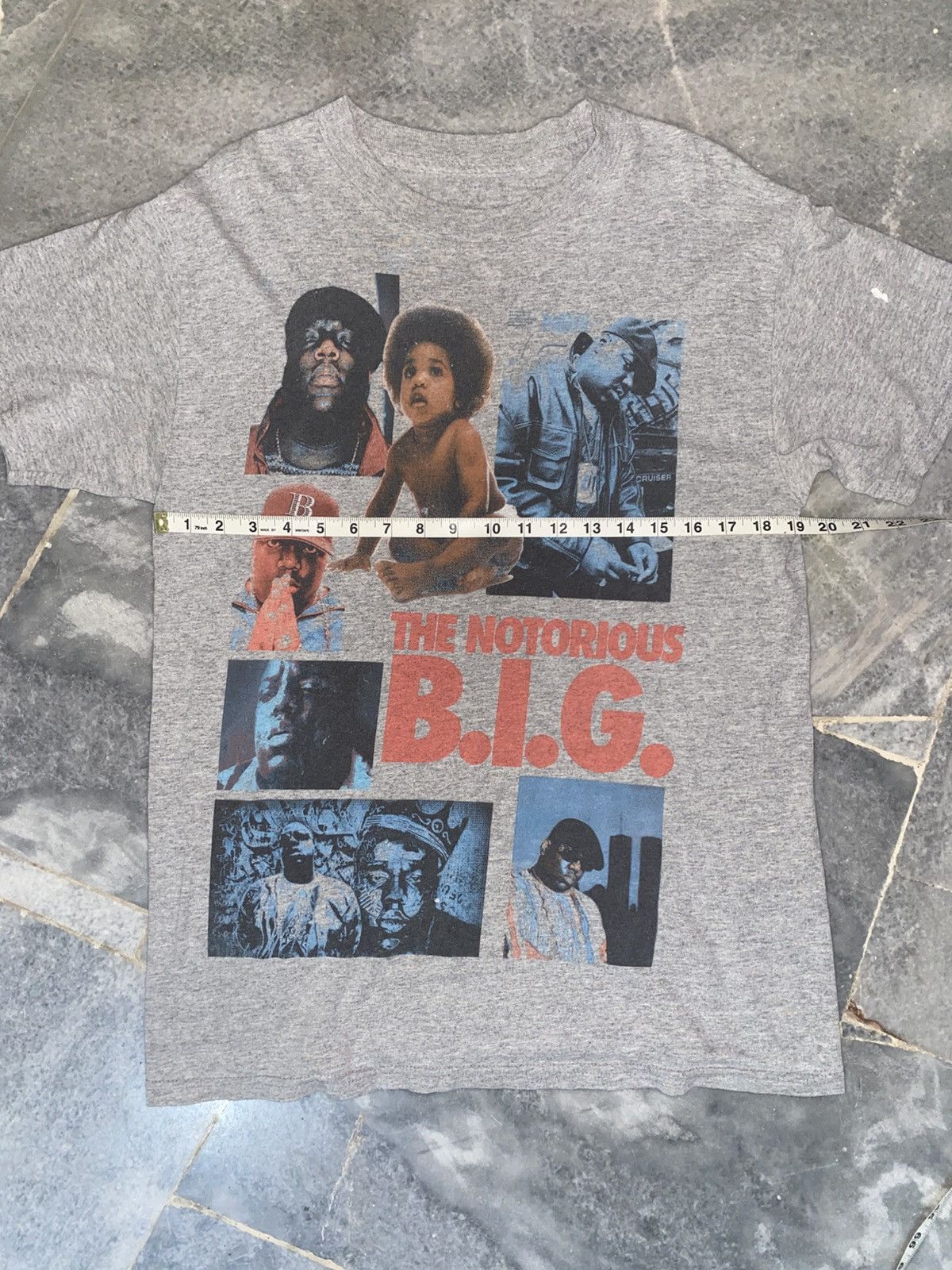 Rap Tees The Notorious BIG bootleg T-Shirt Size US M / EU 48-50 / 2 - 2 Thumbnail