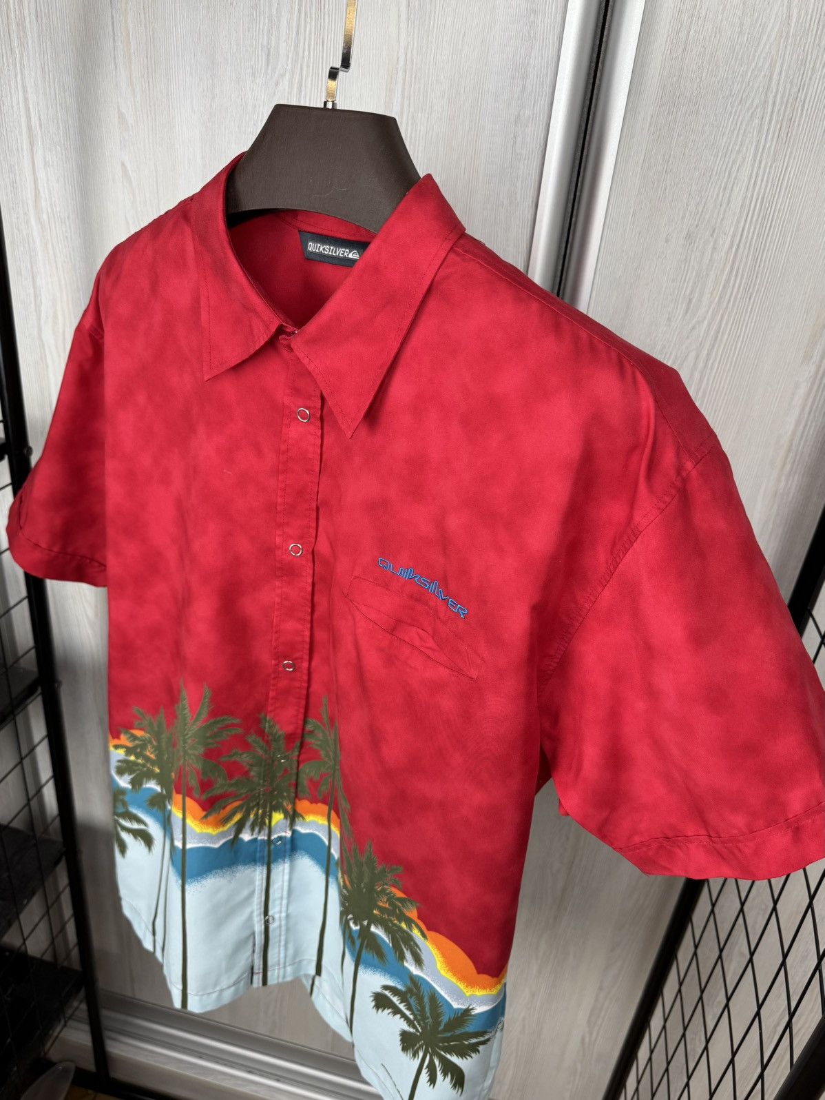 Quiksilver Quiksilver Vintage Hawaiian Shirt Short Sleeve Men’s Size XL Size US XL / EU 56 / 4 - 7 Thumbnail