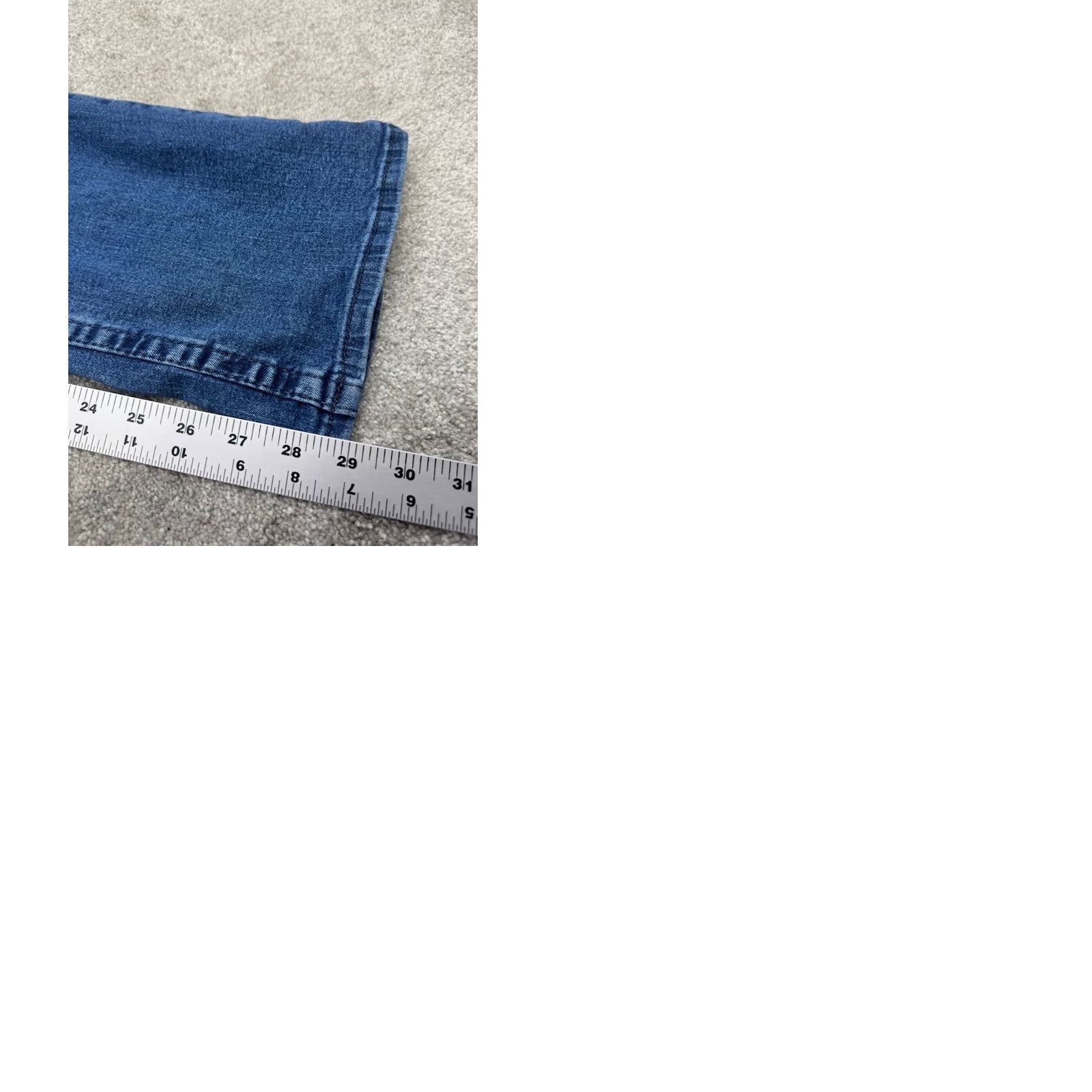 True Religion VINTAGE True Religion Ricky Jeans Men's 32x33 Blue Denim Relaxed Straight 6221 Size US 32 / EU 48 - 9 Thumbnail