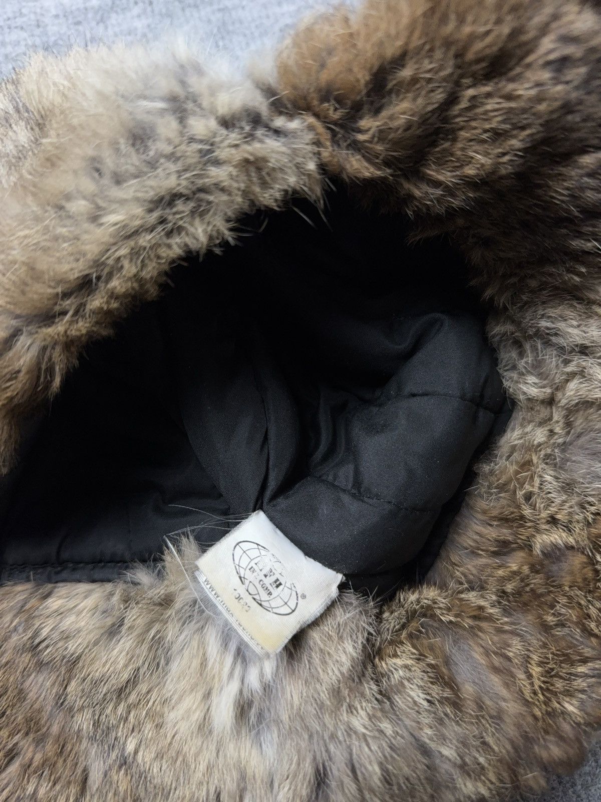 Japanese Brand 90s Vintage Aviator Leather Trapper Hat Real Fur Ushanka S Size ONE SIZE - 6 Thumbnail