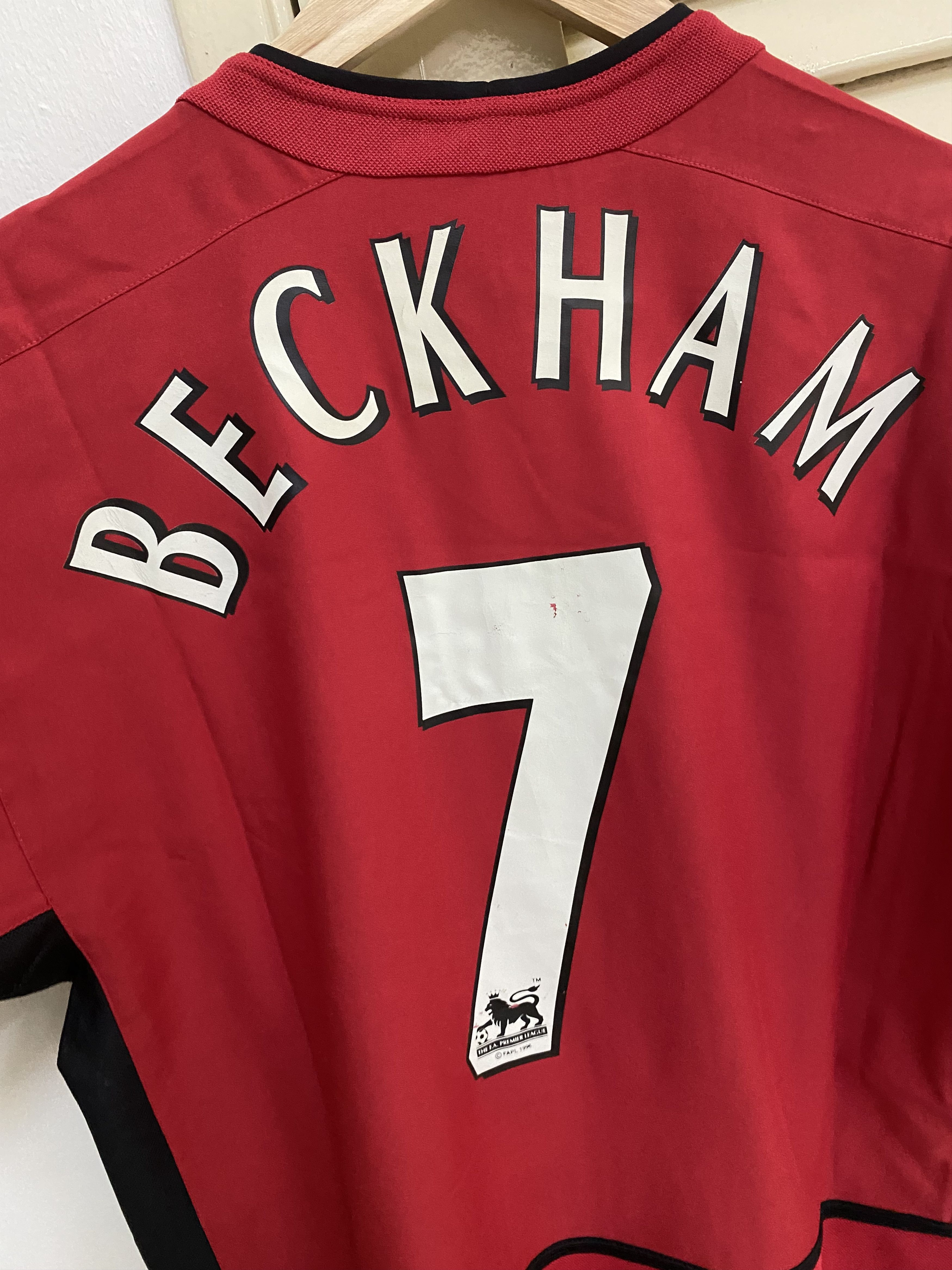 Nike Authentic NOS Manchester United 2002 David Beckham Size US S / EU 44-46 / 1 - 10 Thumbnail