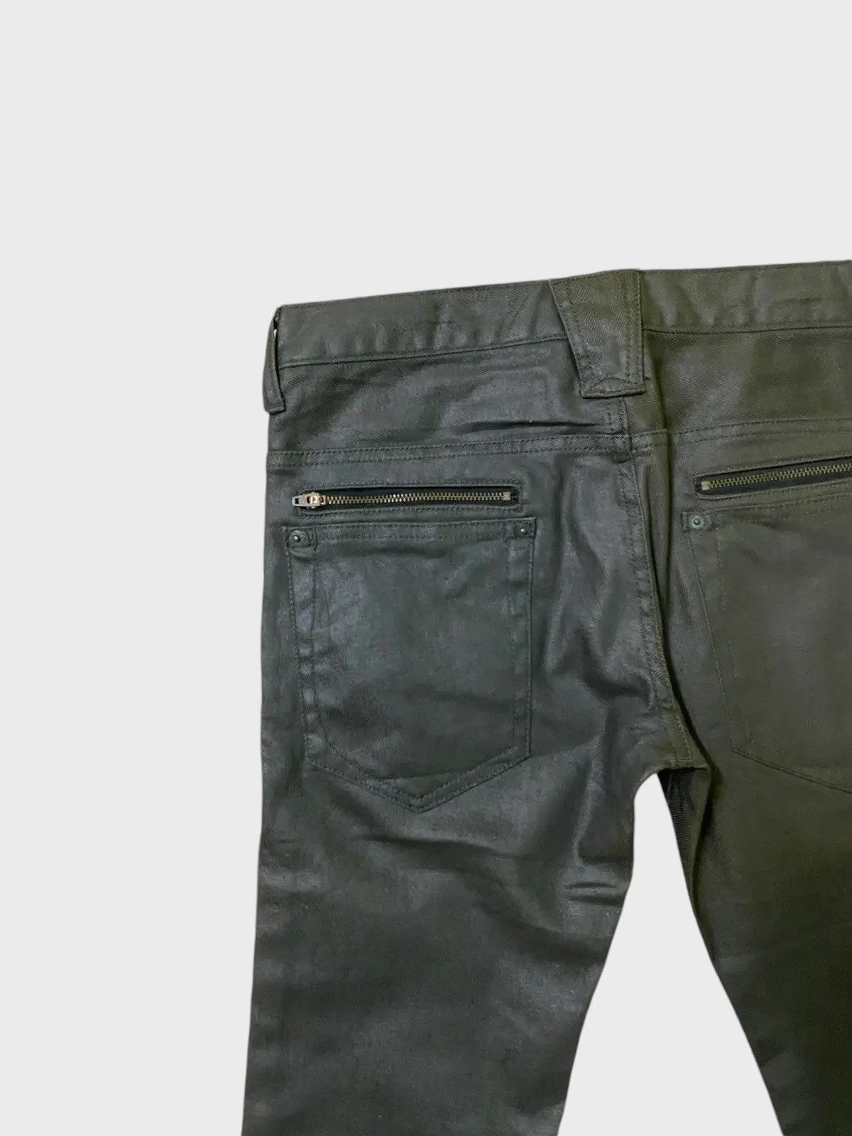 ABAHOUSE × Hysteric Glamour ARCHIVE ABOHOUSE WAXED UNDERCOVER STYLE DENIM JEANS Size US 28 / EU 44 - 12 Thumbnail