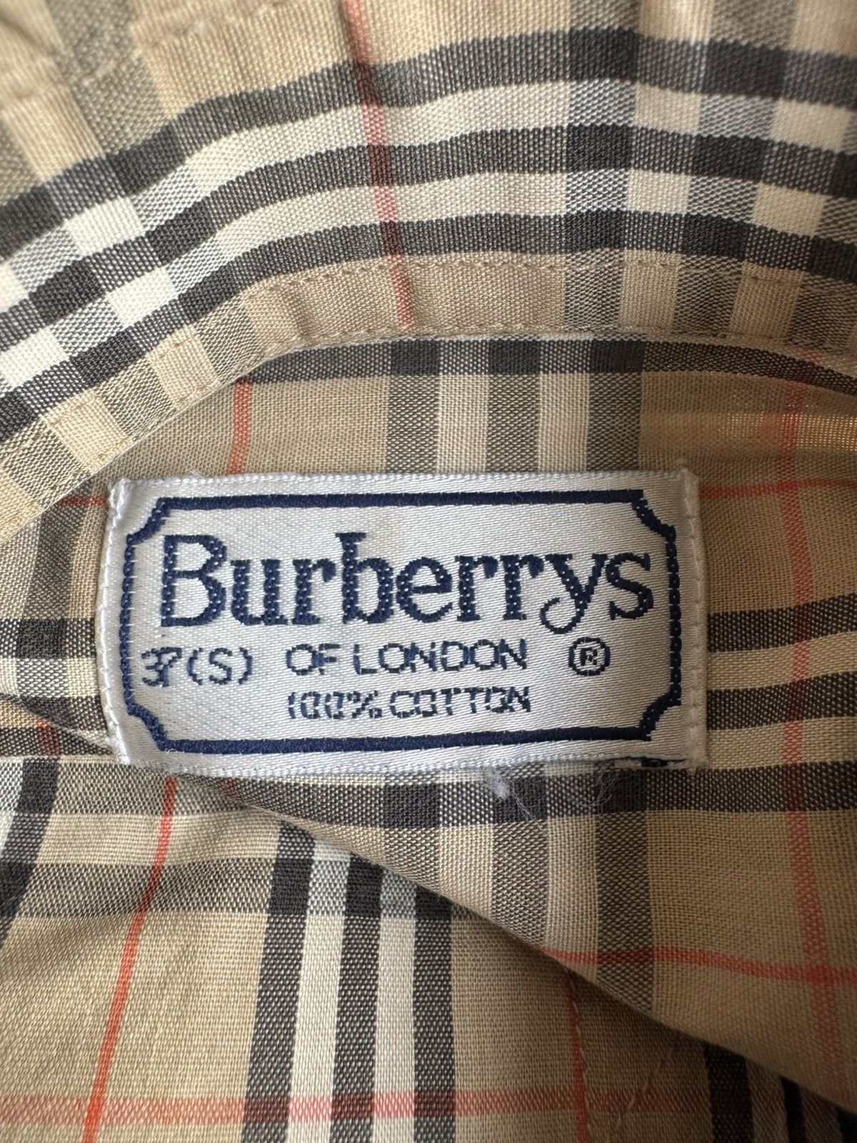 Burberry VERY RARE VINTAGE SHIRT BURBERRY NOVA CHECK Size US S / EU 44-46 / 1 - 5 Thumbnail