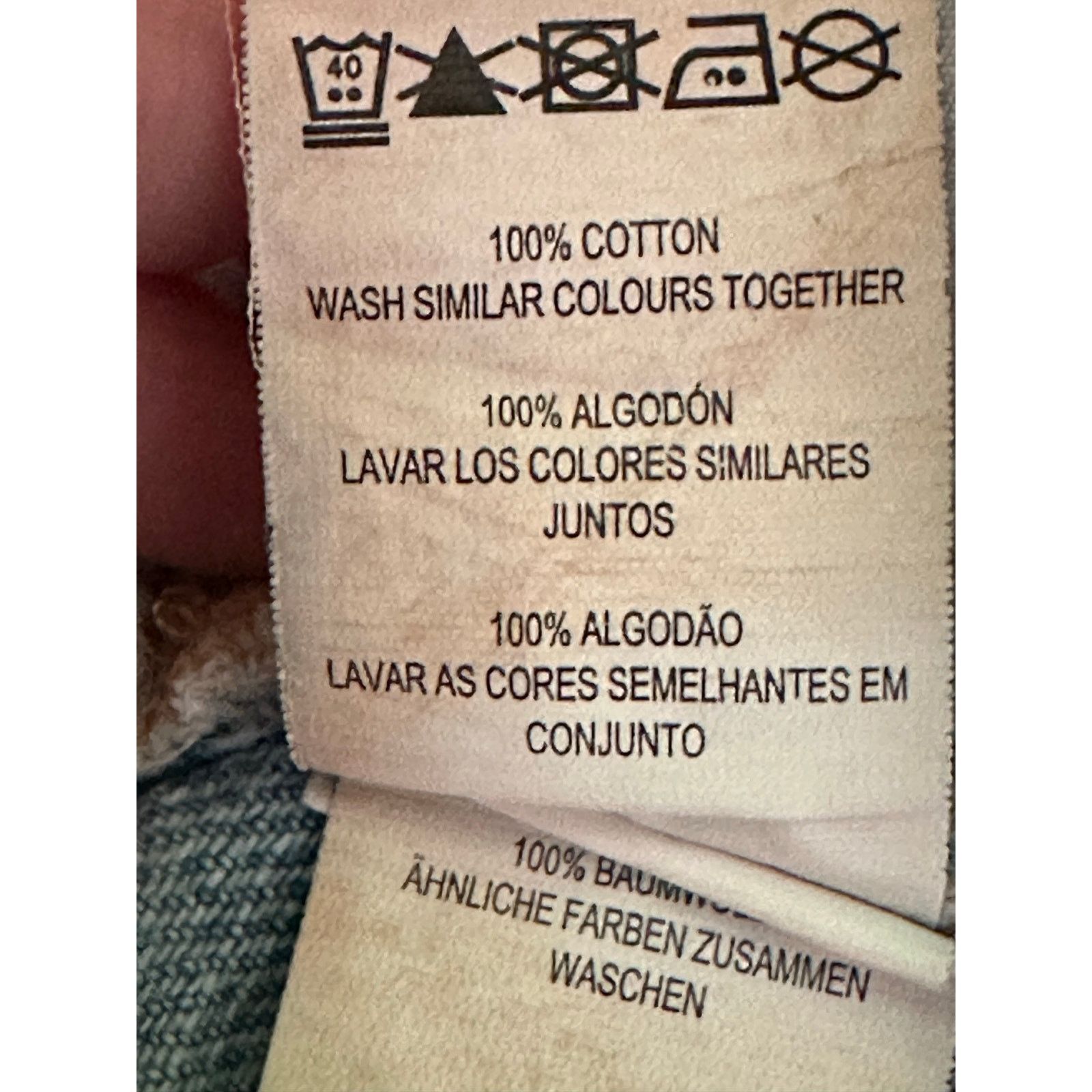 Denim & Co. Denim Co blue cuffed high waist jean shorts size 4 Size 27" / US 4 / IT 40 - 5 Thumbnail