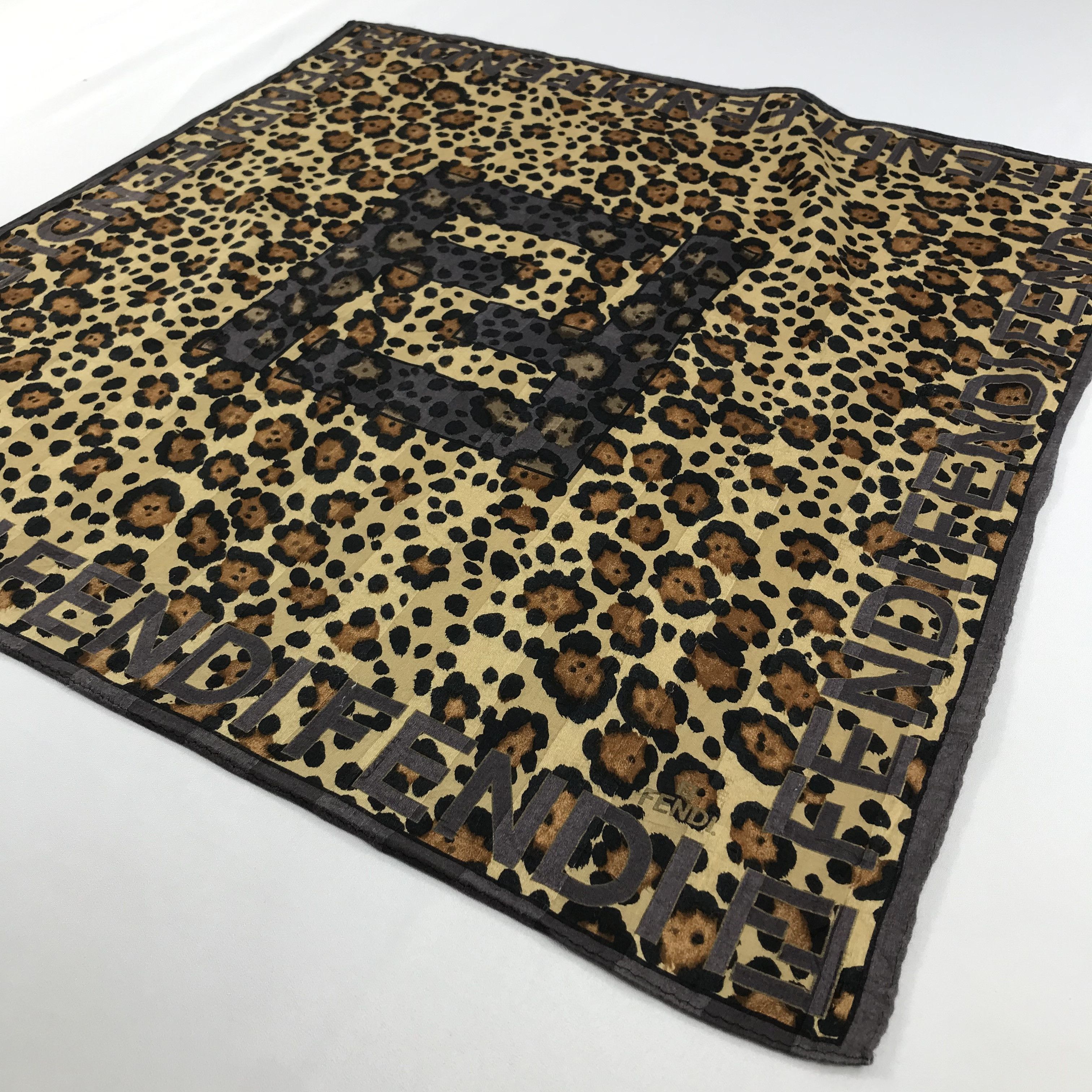 Vintage Vintage Fendi Bandana / Handkerchief / Neckerchief - S1998 Size ONE SIZE - 2 Thumbnail