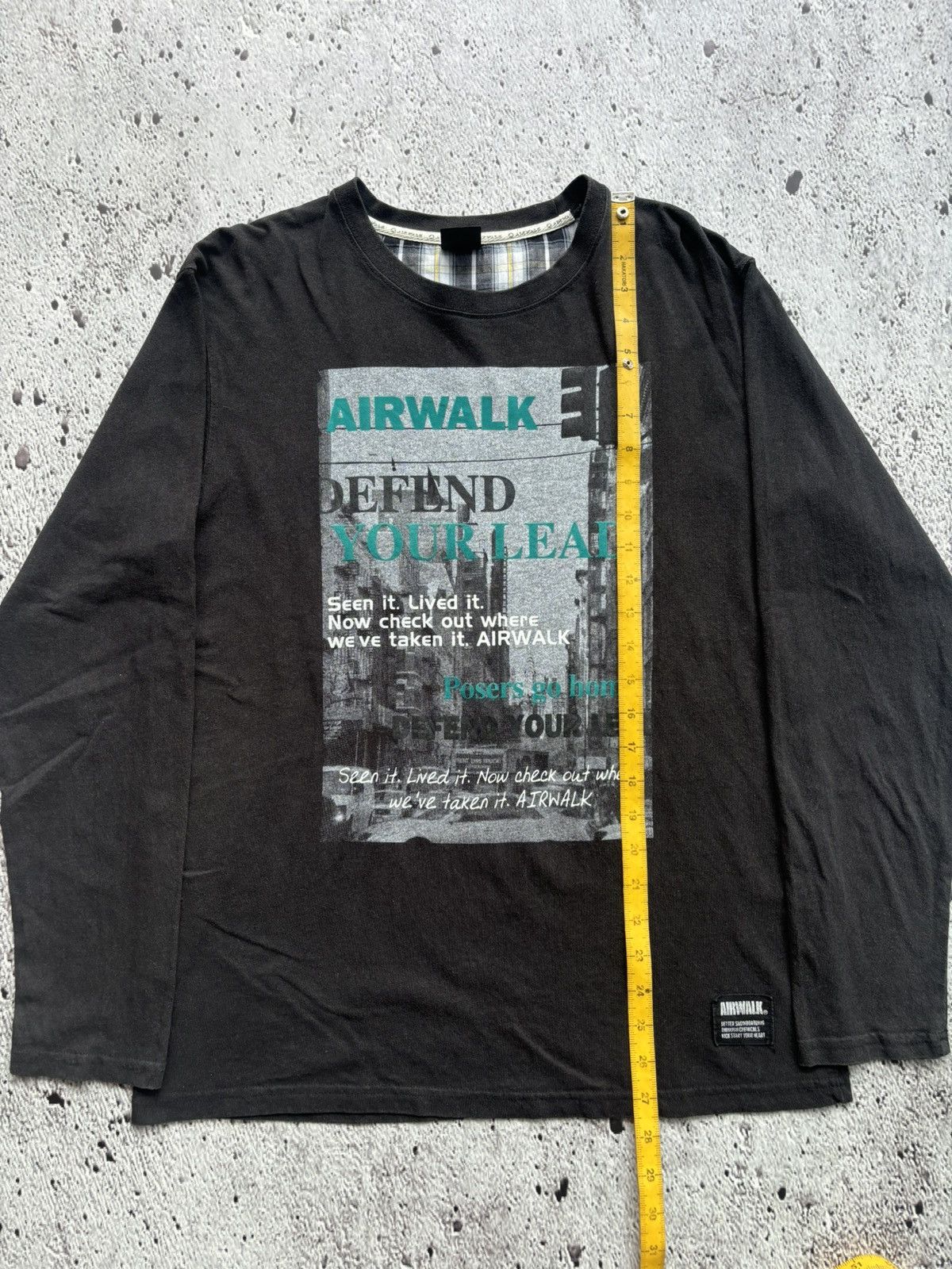 Hysteric Glamour 2000's Airwarlk ifsixwasnine punk style longsleeve Size US L / EU 52-54 / 3 - 9 Thumbnail