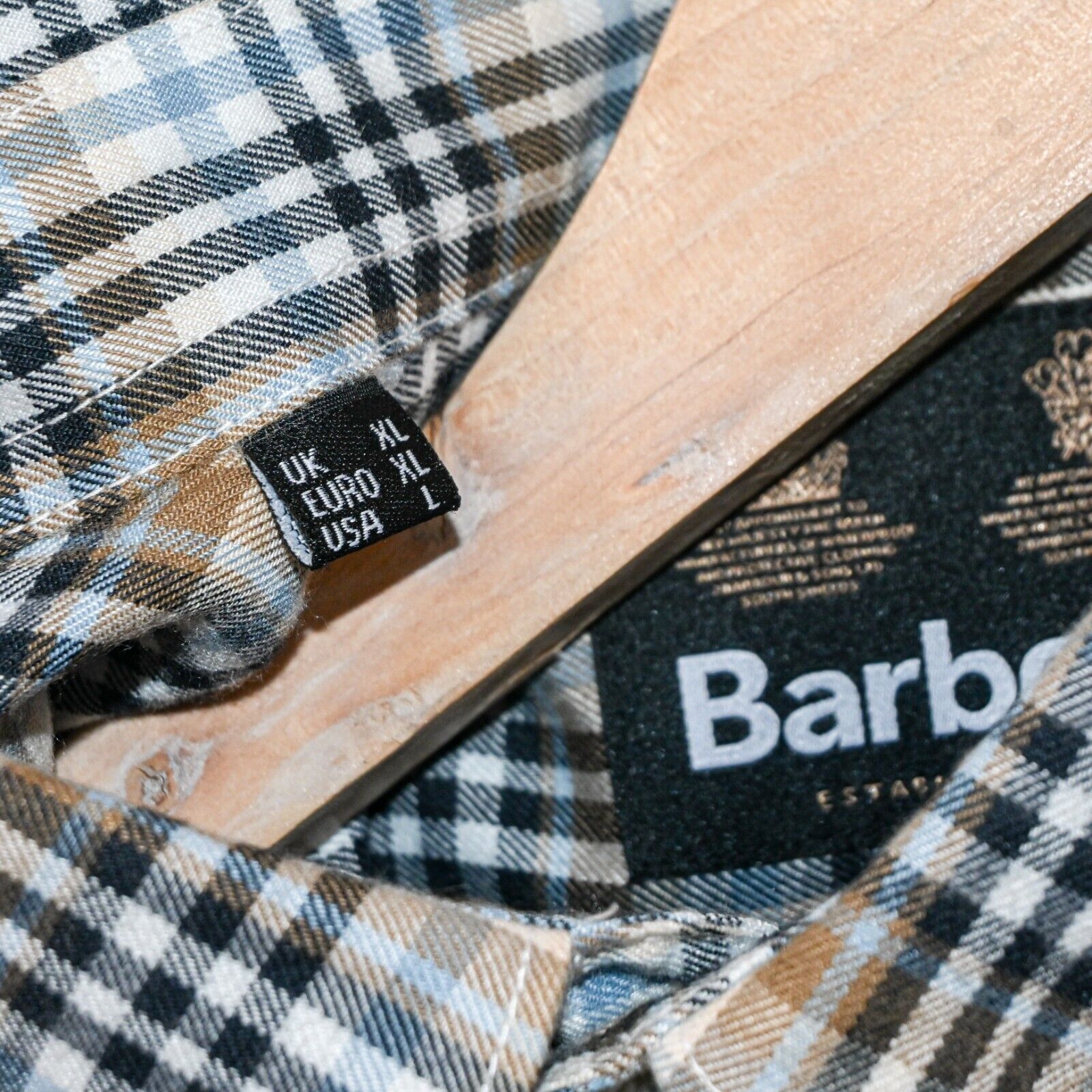 Barbour Barbour Button Down Eastwick Shirt Multi color plaid cotton Size US L / EU 52-54 / 3 - 6 Thumbnail