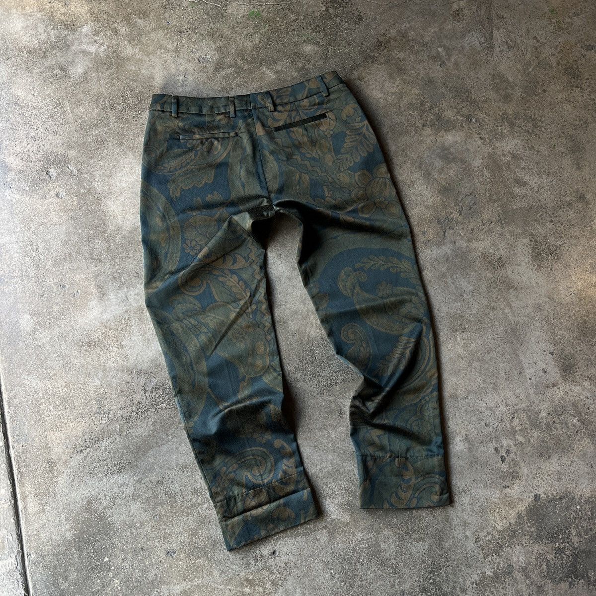 Dries Van Noten Dries Van Noten Silk Trousers Size US 30 / EU 46 - 8 Thumbnail