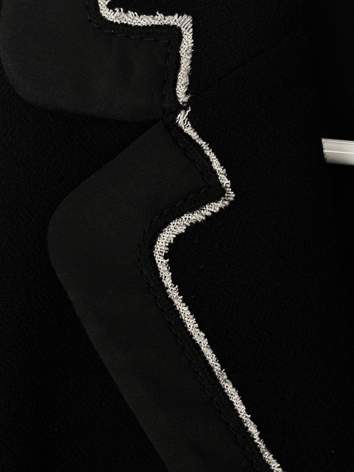 Prada Prada Black Jewel Embellished Cropped Wool Jacket Size M / US 6-8 / IT 42-44 - 11 Thumbnail