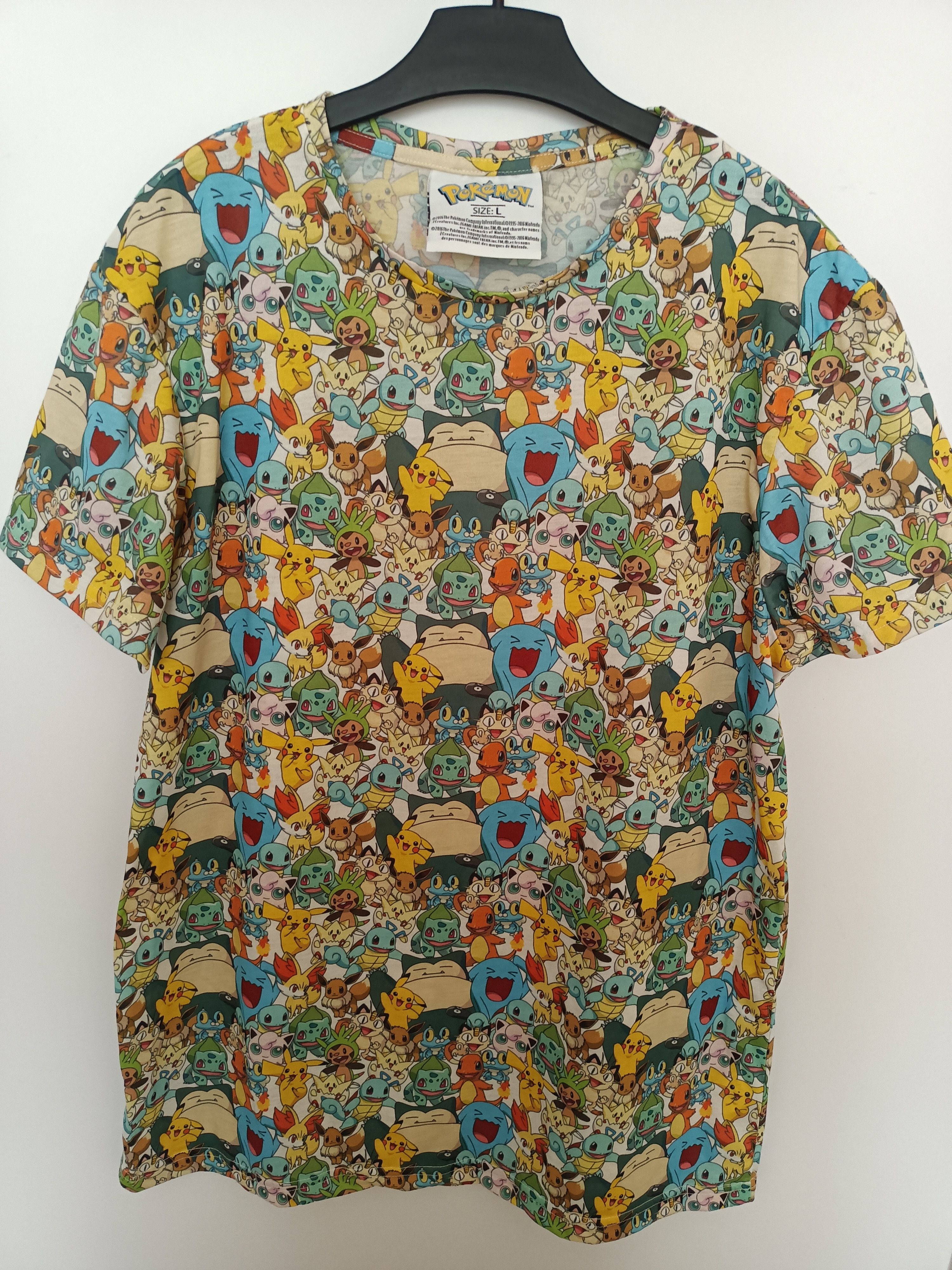 Pokemon SHORT SLEEVE TSHIRT Pokemon Size US L / EU 52-54 / 3 - 1 Thumbnail
