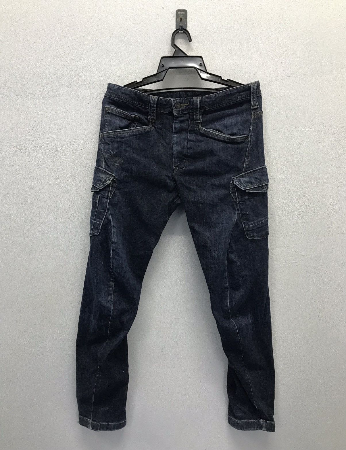 Japanese Brand × Vintage Vintage Even River WORKWEAR Denim Pants Size US 33 - 1 Thumbnail
