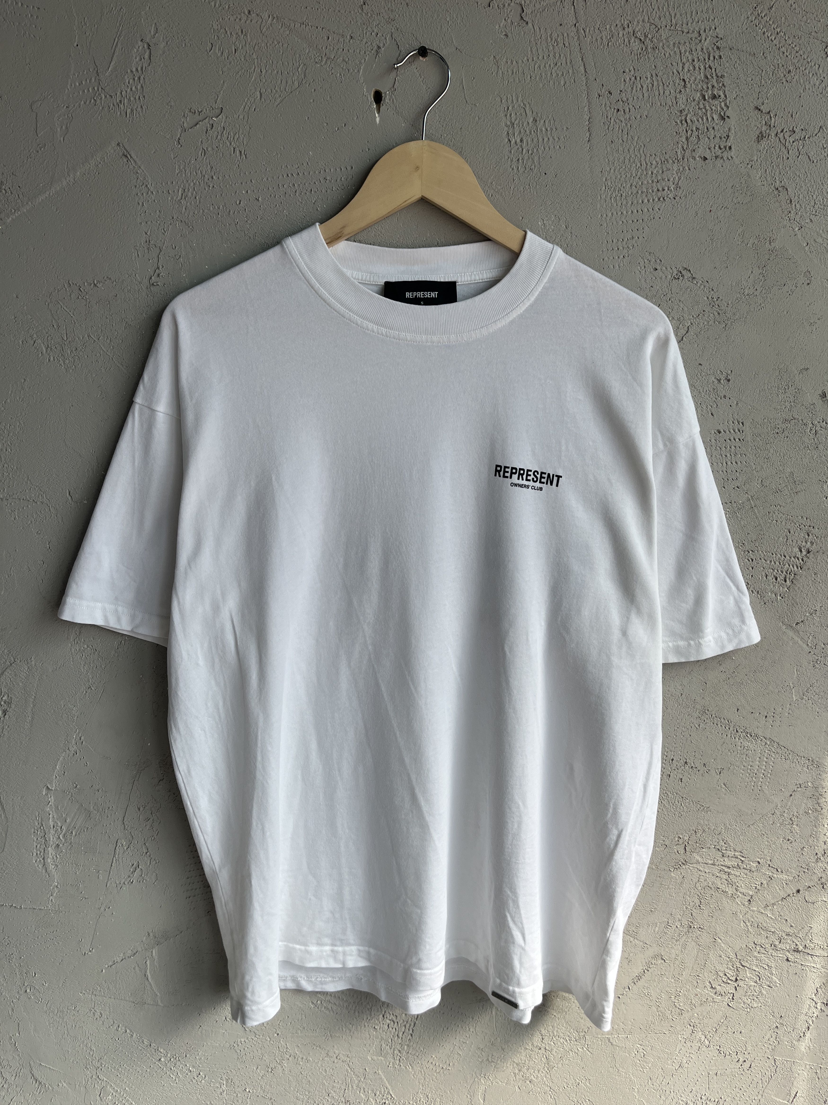 Represent Clo. Represent Owners Club Big Logo T shirt Tee White Size US S / EU 44-46 / 1 - 1 Thumbnail