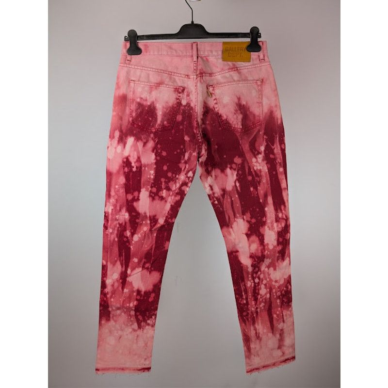 Gallery Dept. o1rshd1 Biscayne Tie-Dye Slim Fit Denim Jeans in Red Size US 32 / EU 48 - 10 Thumbnail