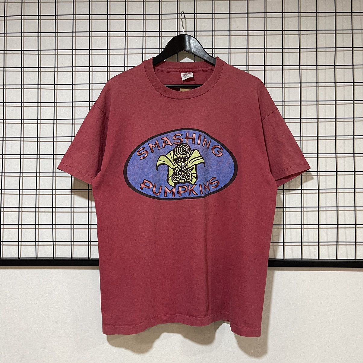 Anvil × Band Tees × Vintage SMASHING PUMPKINS Vintage 1994 Band T-Shirt Size US XL / EU 56 / 4 - 1 Thumbnail