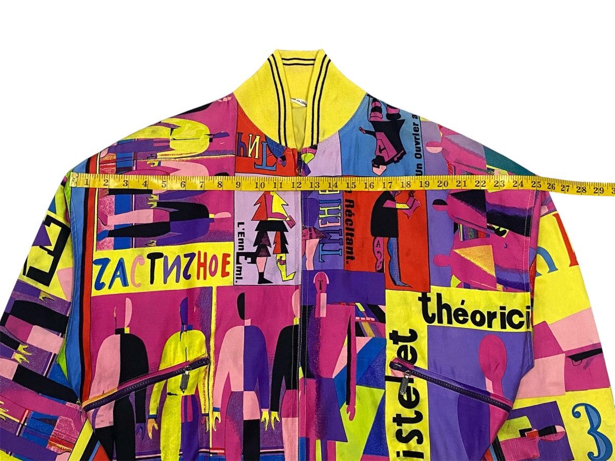 Versace 1992 Gianni Versace “Malevich” Inspired Unisex Bomber Jacket Size XL / US 12-14 / IT 48-50 - 12 Thumbnail