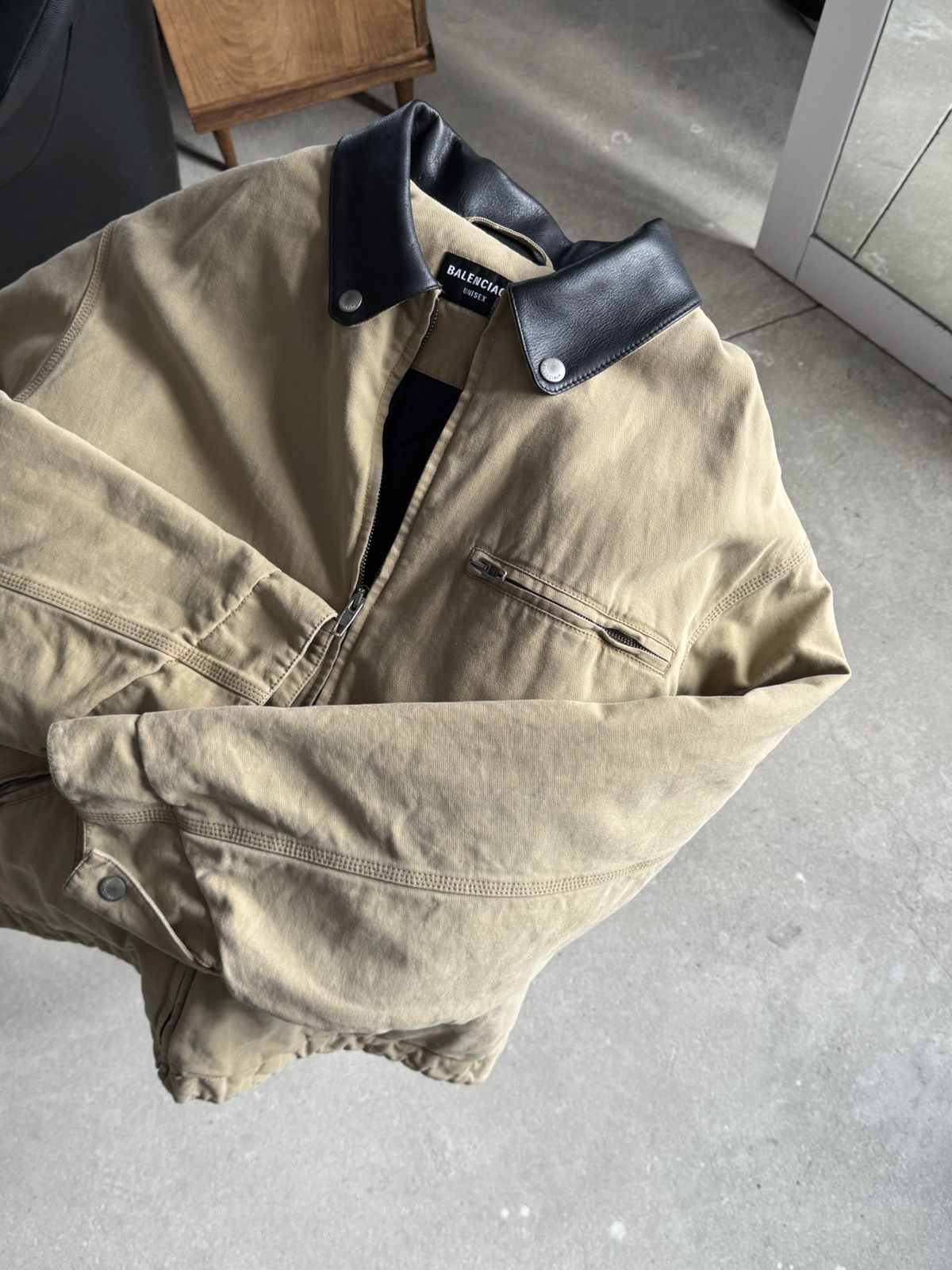 Balenciaga Balenciaga Detroit Canvas Jacket Size US S / EU 44-46 / 1 - 14 Thumbnail