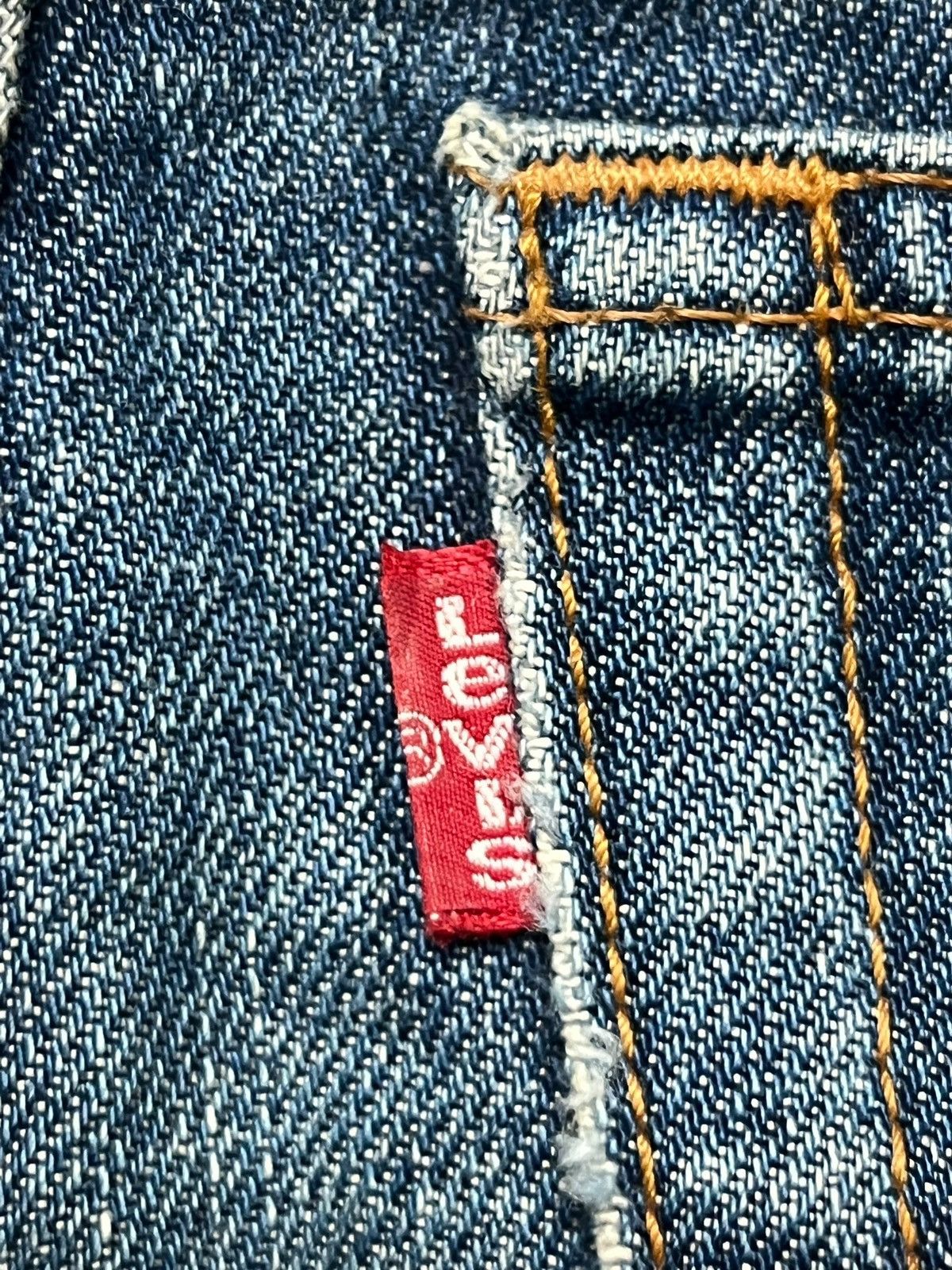 Levi's Vintage 90s Levi’s W519 Japan - Faded Rusty Wash Jeans Size 26" / US 2 / IT 38 - 13 Thumbnail