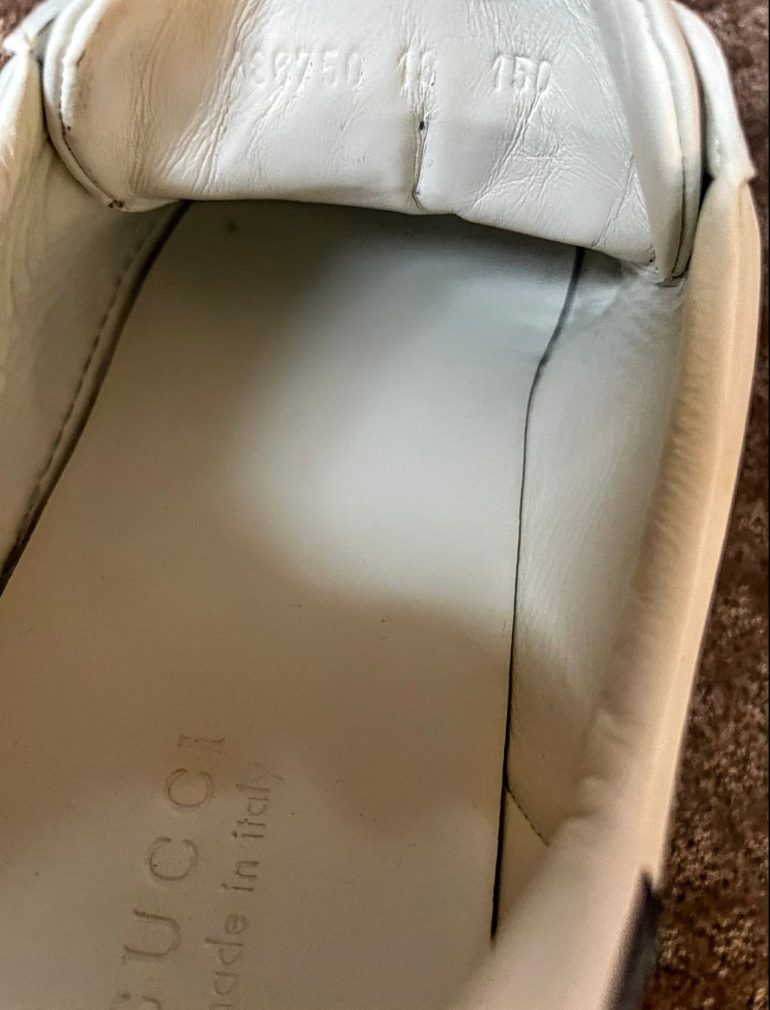 Gucci Gucci Ace Sneakers White 13.5 White Low Tops 386750 Size US 13 / EU 46 - 3 Thumbnail