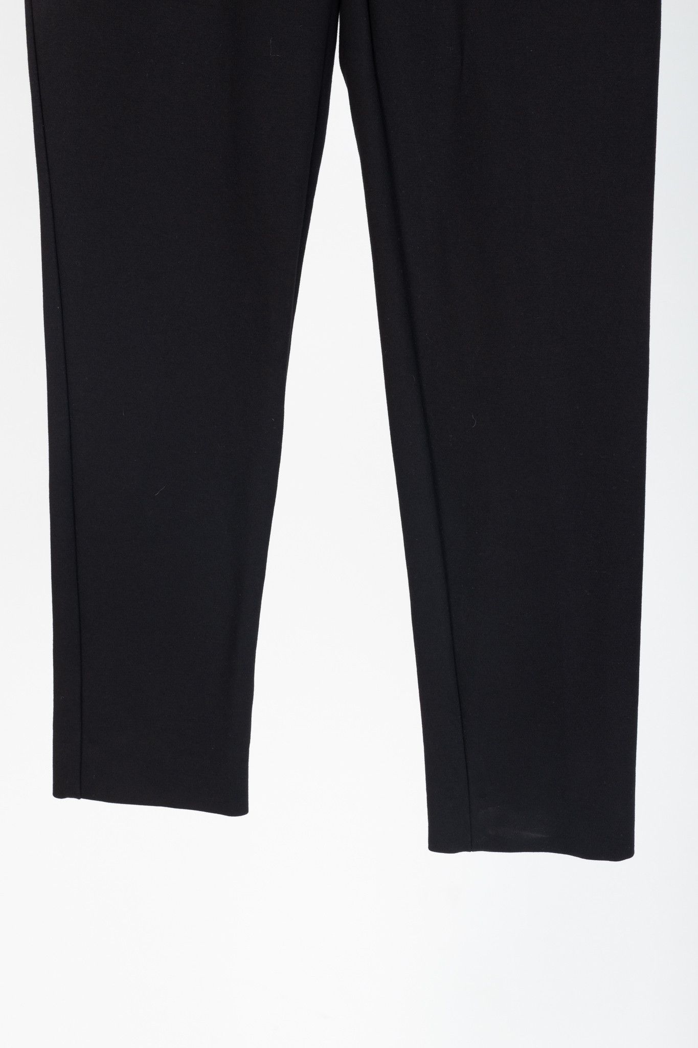Max Mara Black Ponte Skinny-Cut Pants