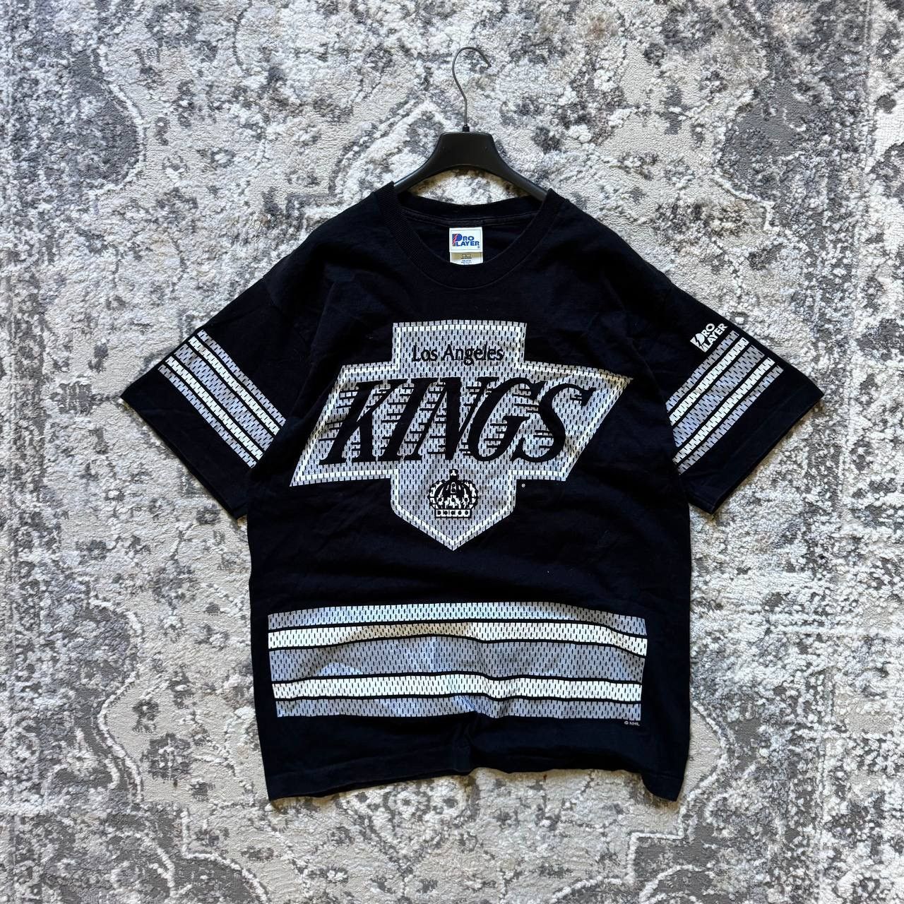 Pro Player Vintage NHL Hockey La Kings Shirt Made In Usa Single Stitch Size US L / EU 52-54 / 3 - 1 Thumbnail