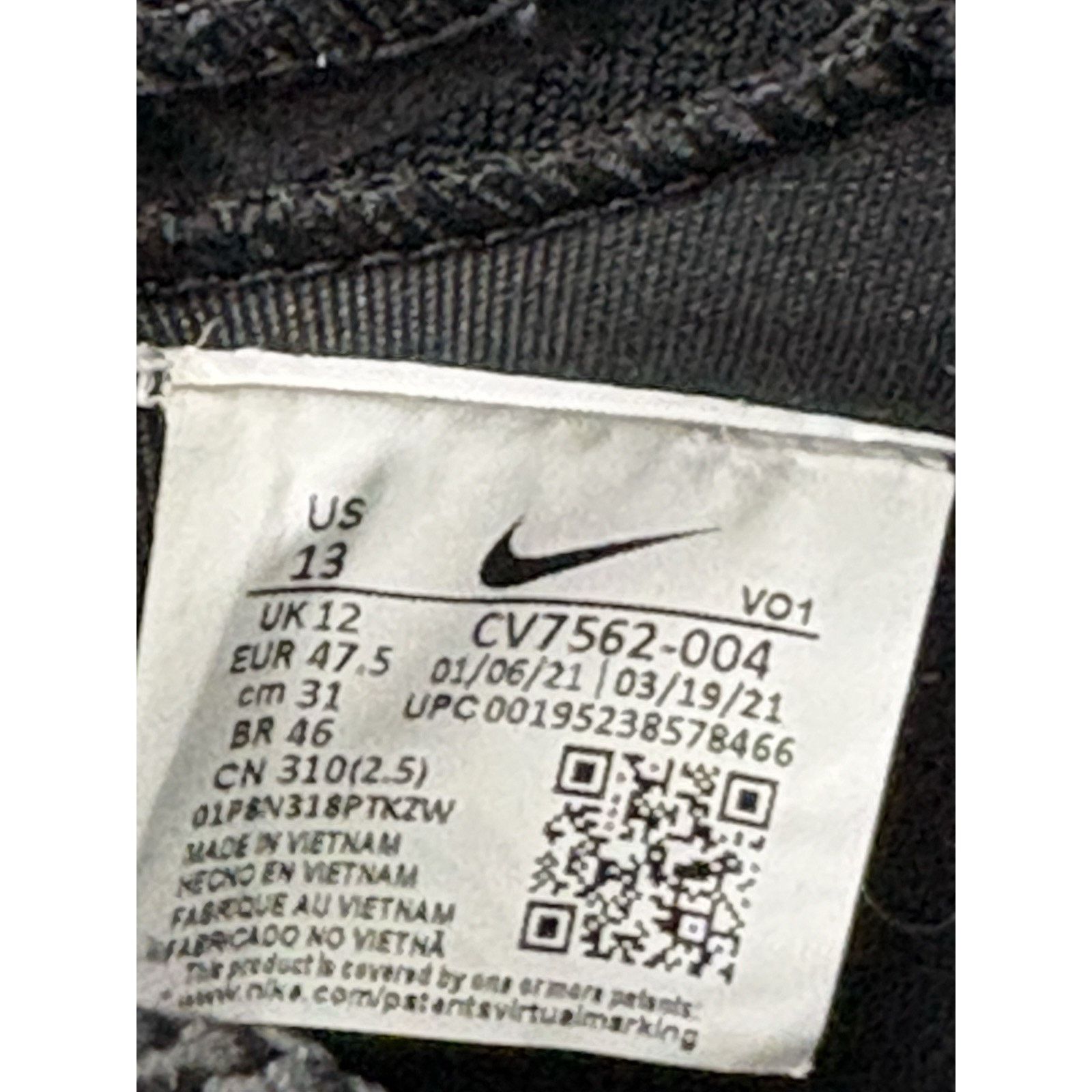 Nike Size 13 - Nike LeBron 18 Low Zero Dark 23 CV7562-004 Size US 13 / EU 46 - 15 Thumbnail