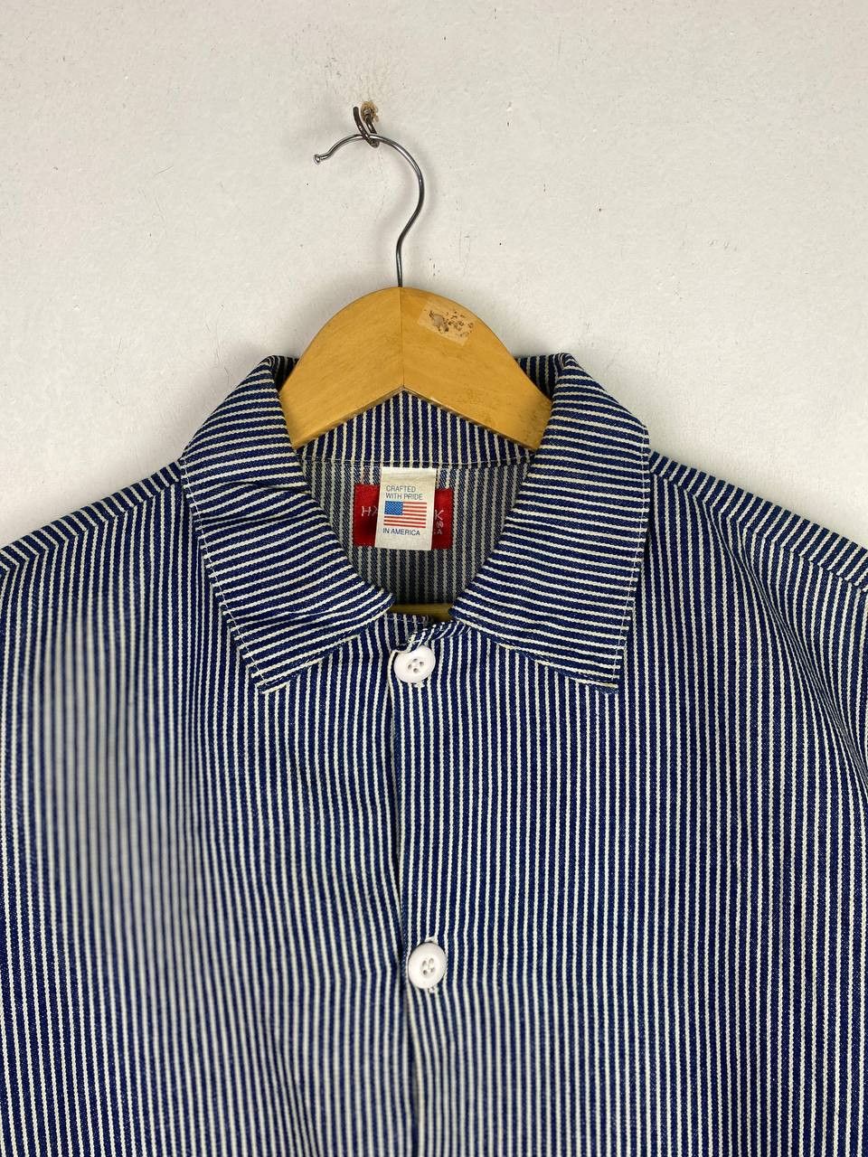 Vintage haystack hickory striped denim jacket made in usa Size US XL / EU 56 / 4 - 2 Thumbnail