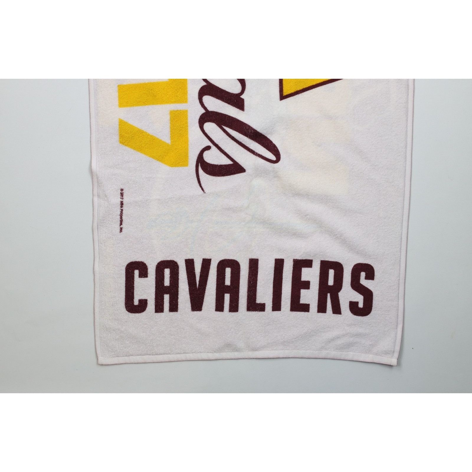 Vintage Y2K NBA Basketball 2017 NBA Finals Cleveland Cavaliers Towel Size ONE SIZE - 10 Thumbnail