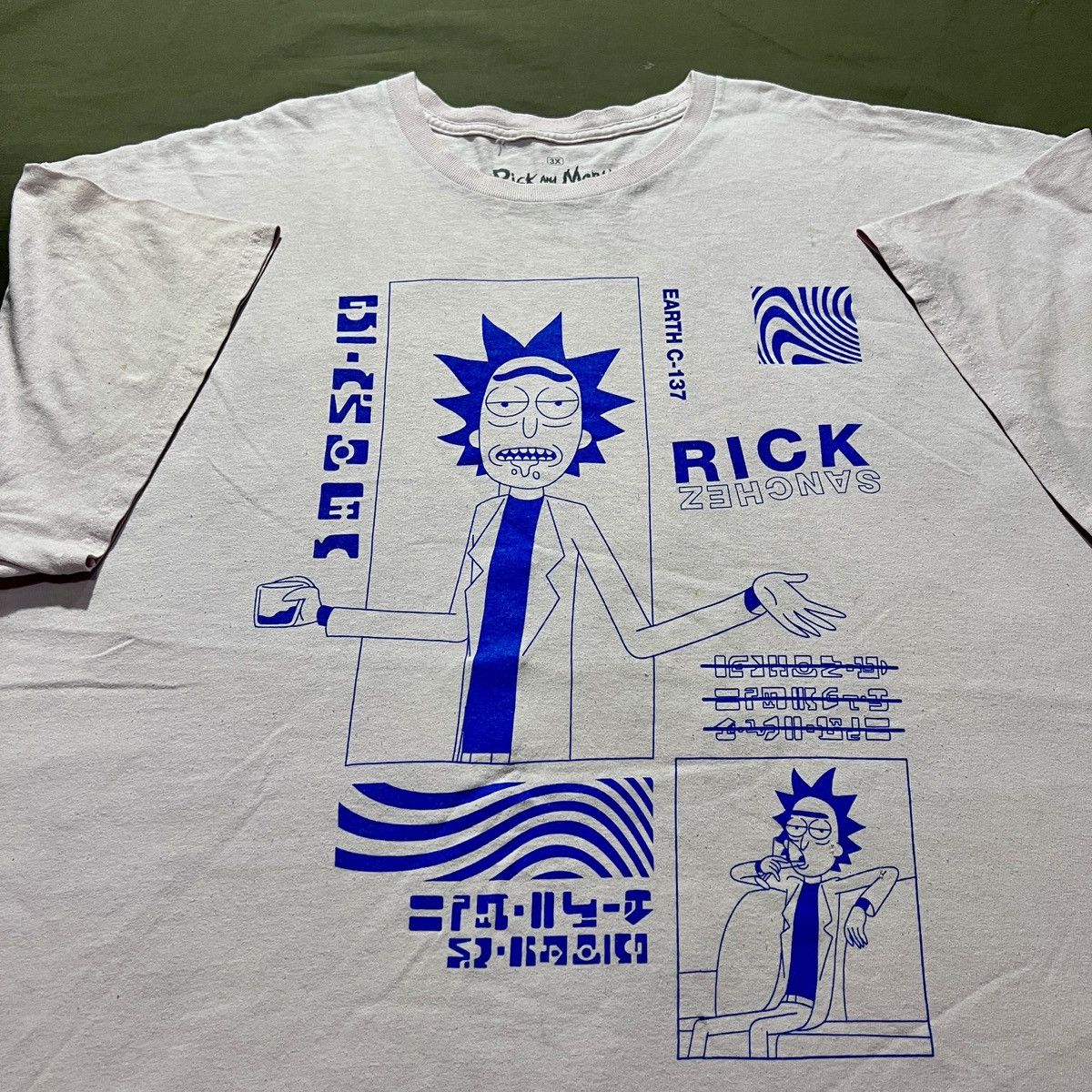 Cartoon Network Rick and Morty Adult Swim Tee 3XL oversized Size US XXL / EU 58 / 5 - 1 Thumbnail