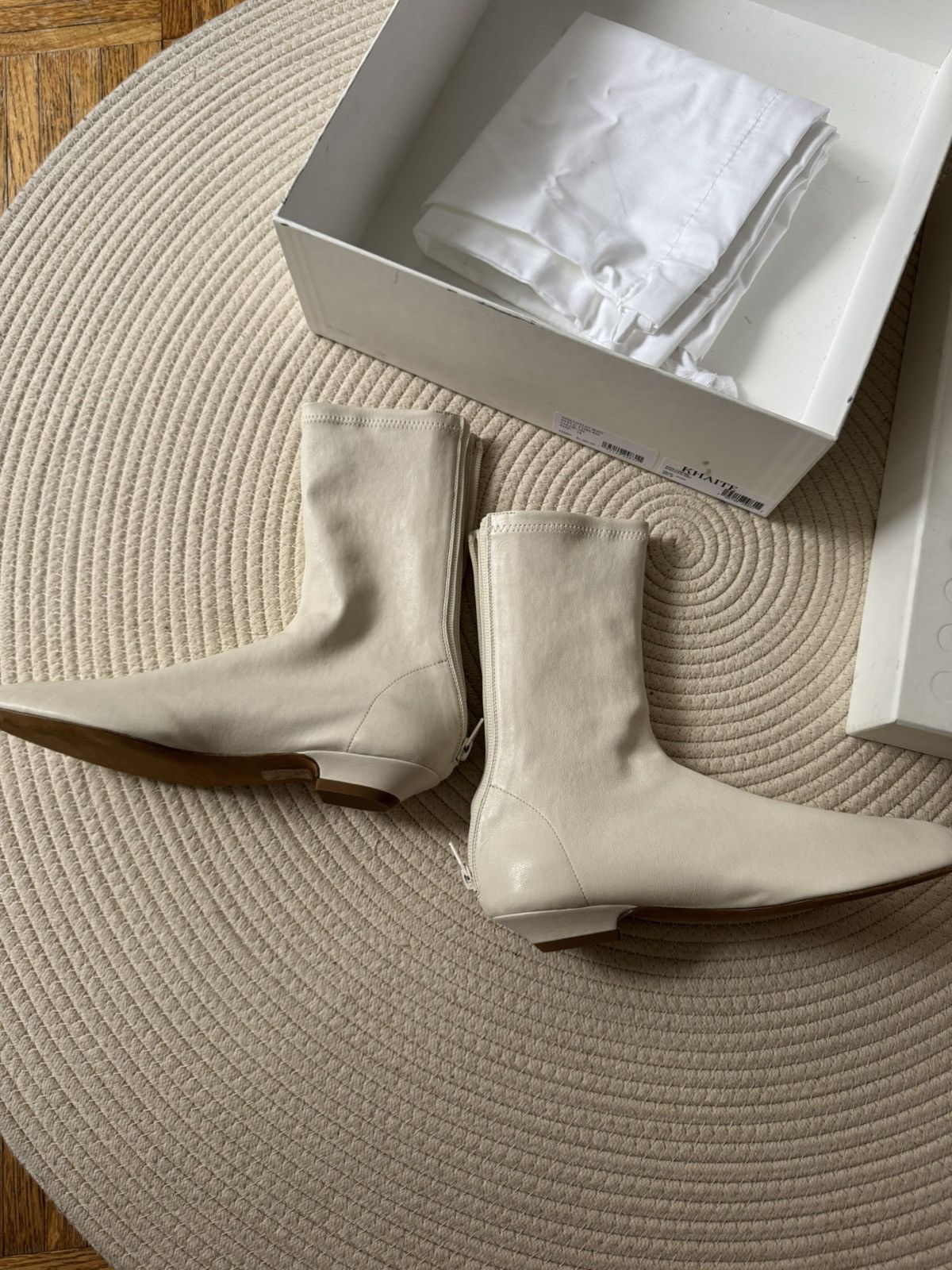 KHAITE Khaite Apollo Flat Ankle Boot size 38 Size US 7.5 / IT 37.5 - 7 Thumbnail