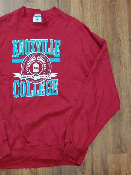 Jerzees DS Vintage Knoxville College Tennessee Crewneck Sweatshirt Size US XXL / EU 58 / 5 - 3 Thumbnail