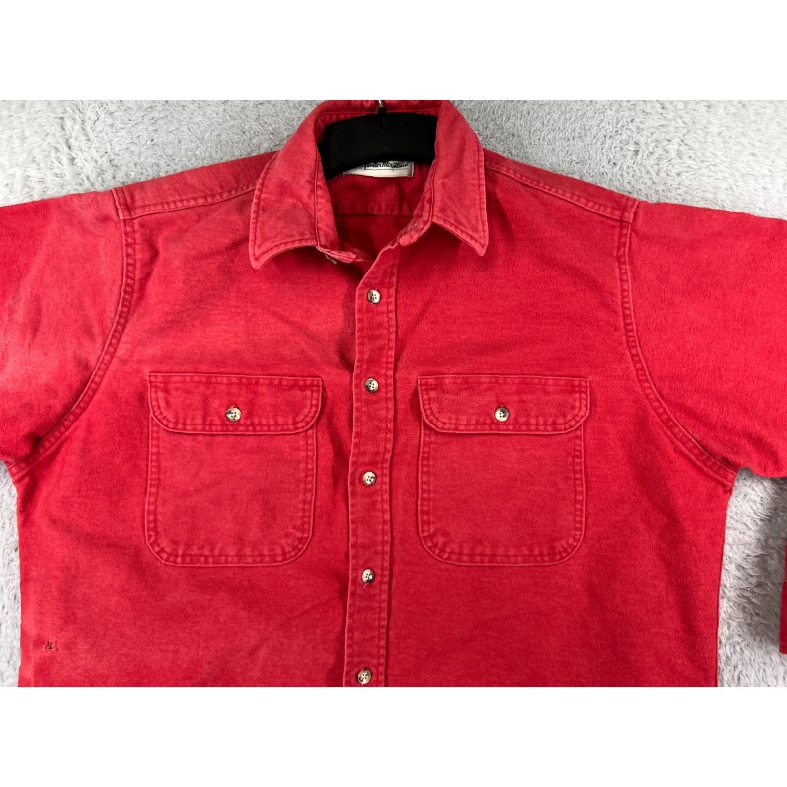 Vintage Gander Mountain Shirt Mens XL Red Button-Up 100% Cotton US Made Plaid Casual Workwear Shirt Men’s XL Red Gander Mountain Button-Up Cotton Shirt Size US XL / EU 56 / 4 - 6 Thumbnail
