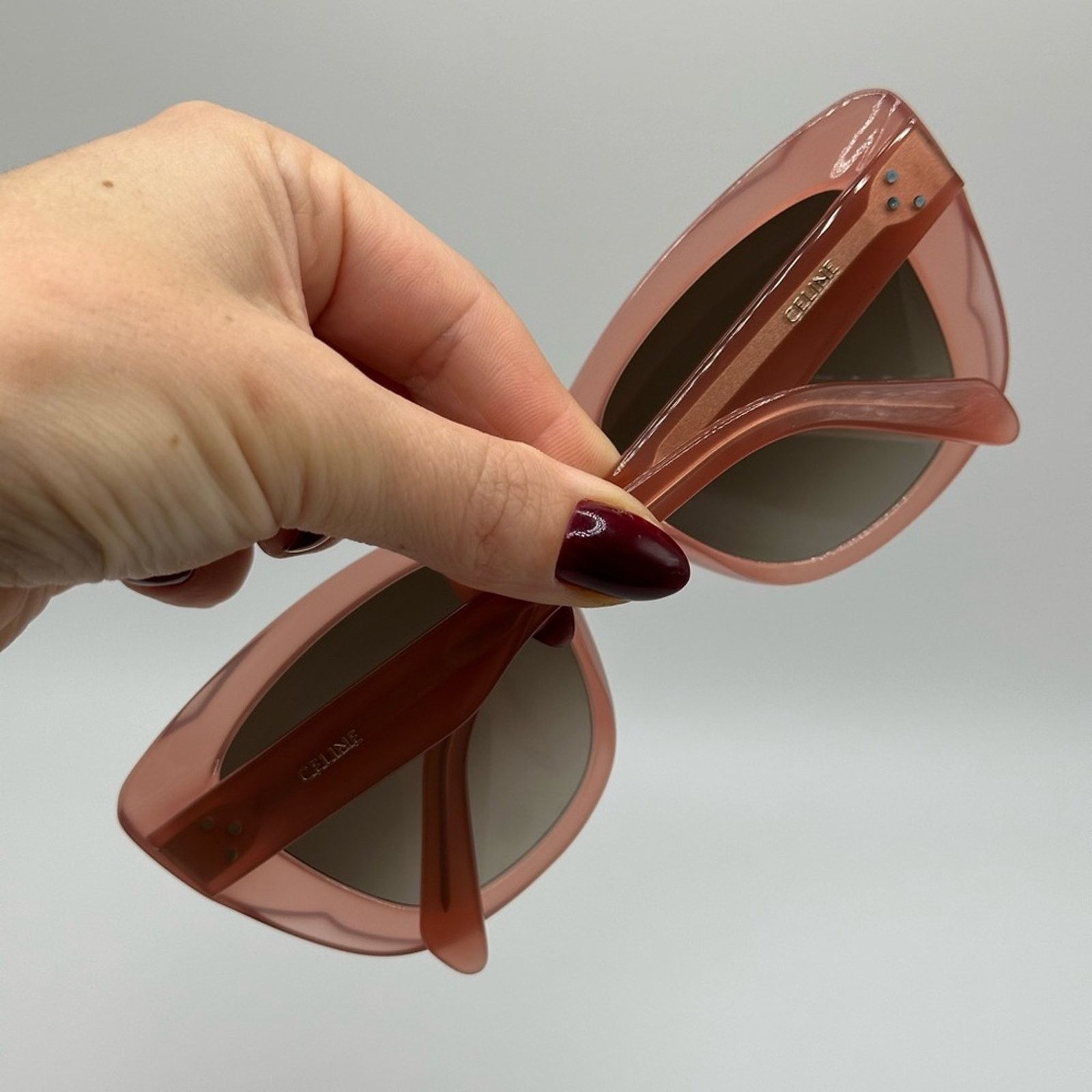 Celine NEW Celine Sunglasses CL40199I 5474K Pink/Gradient Roviex Size ONE SIZE - 7 Thumbnail