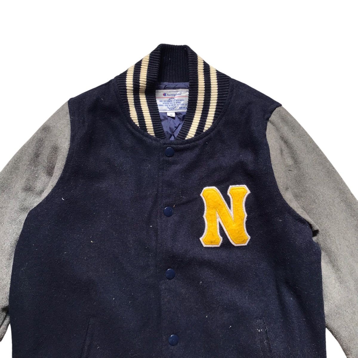Champion × Vintage VINTAGE CHAMPION VARSITY WOOL JACKET Size US S / EU 44-46 / 1 - 5 Thumbnail