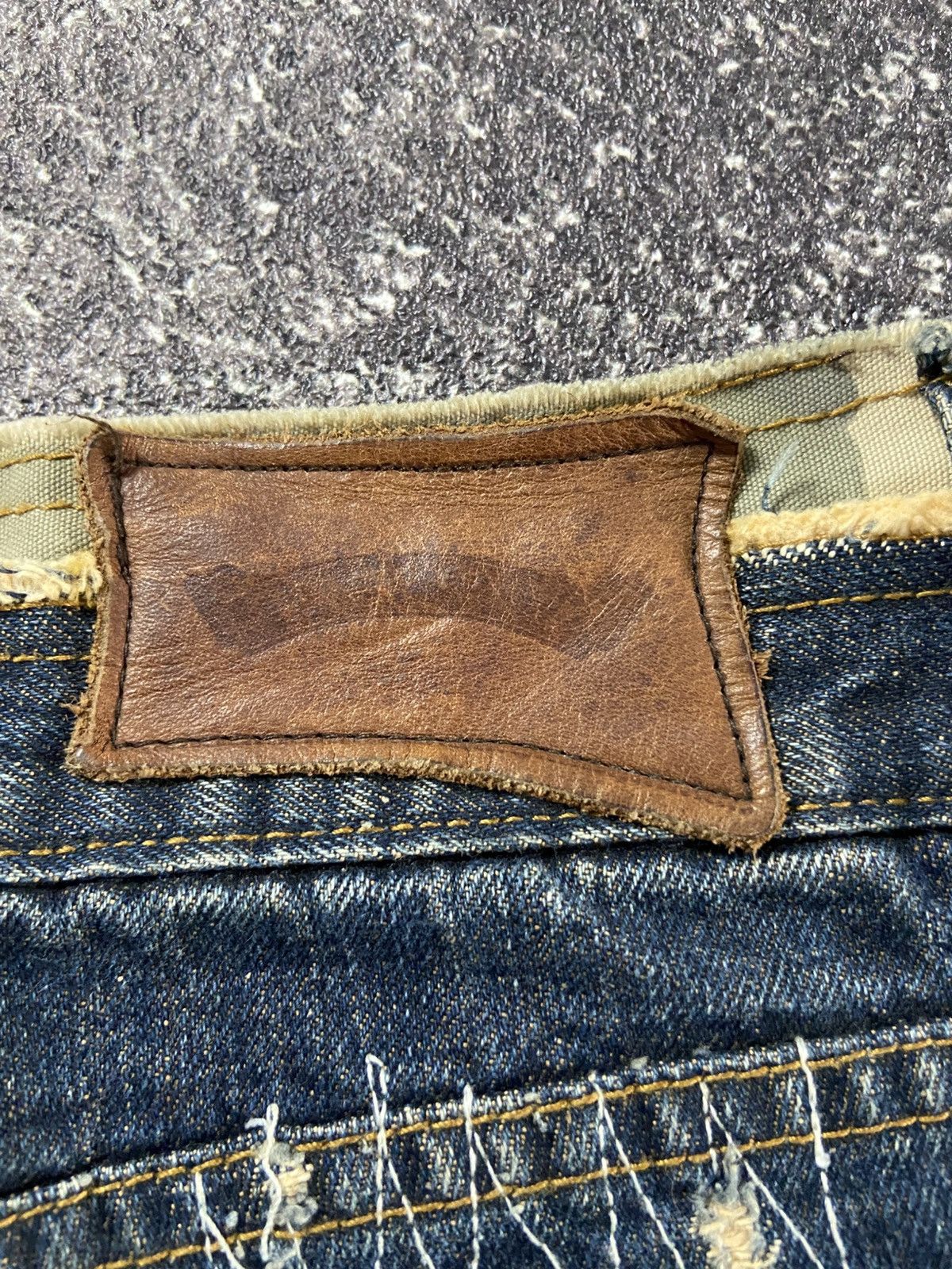 Designer × Japanese Brand Japanese brand double waist denim Size US 32 / EU 48 - 11 Thumbnail