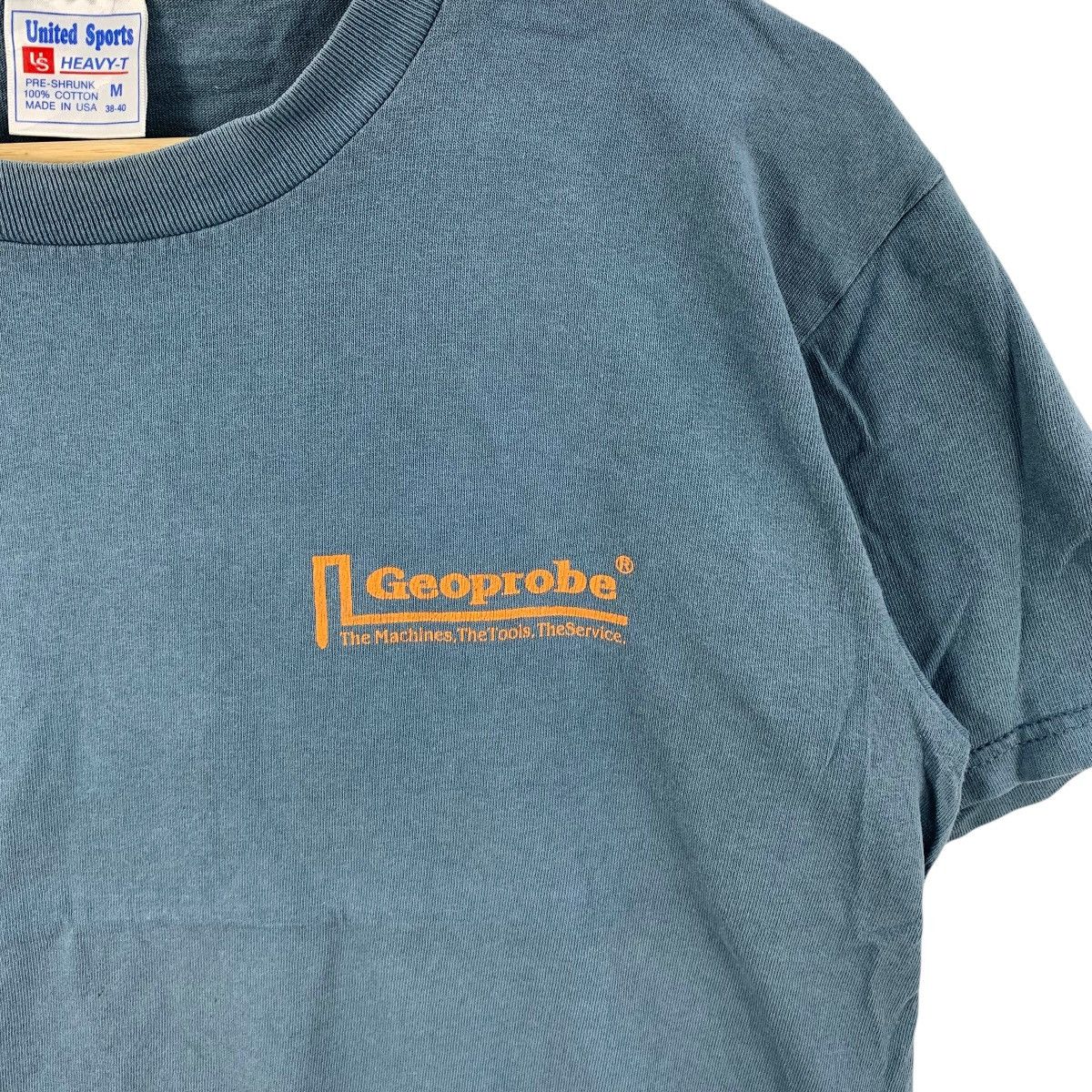 Vintage Vintage 90s GEOPROBE SYSTEMS MACHINES Drill Rig Tee Shirt Size US M / EU 48-50 / 2 - 6 Thumbnail