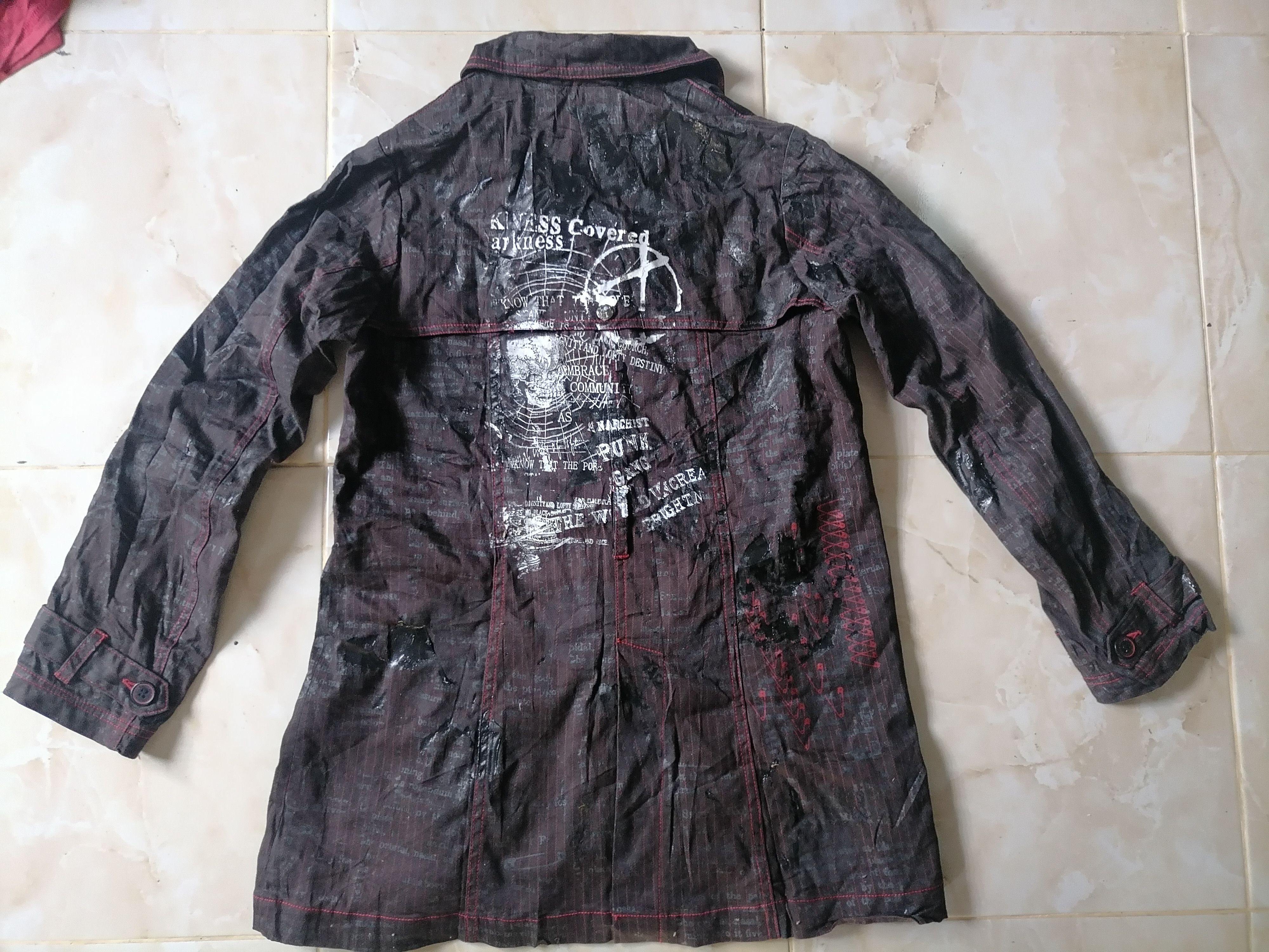 Seditionaries H Anarchism For Plus punk style jacket Size S / US 4 / IT 40 - 2 Thumbnail