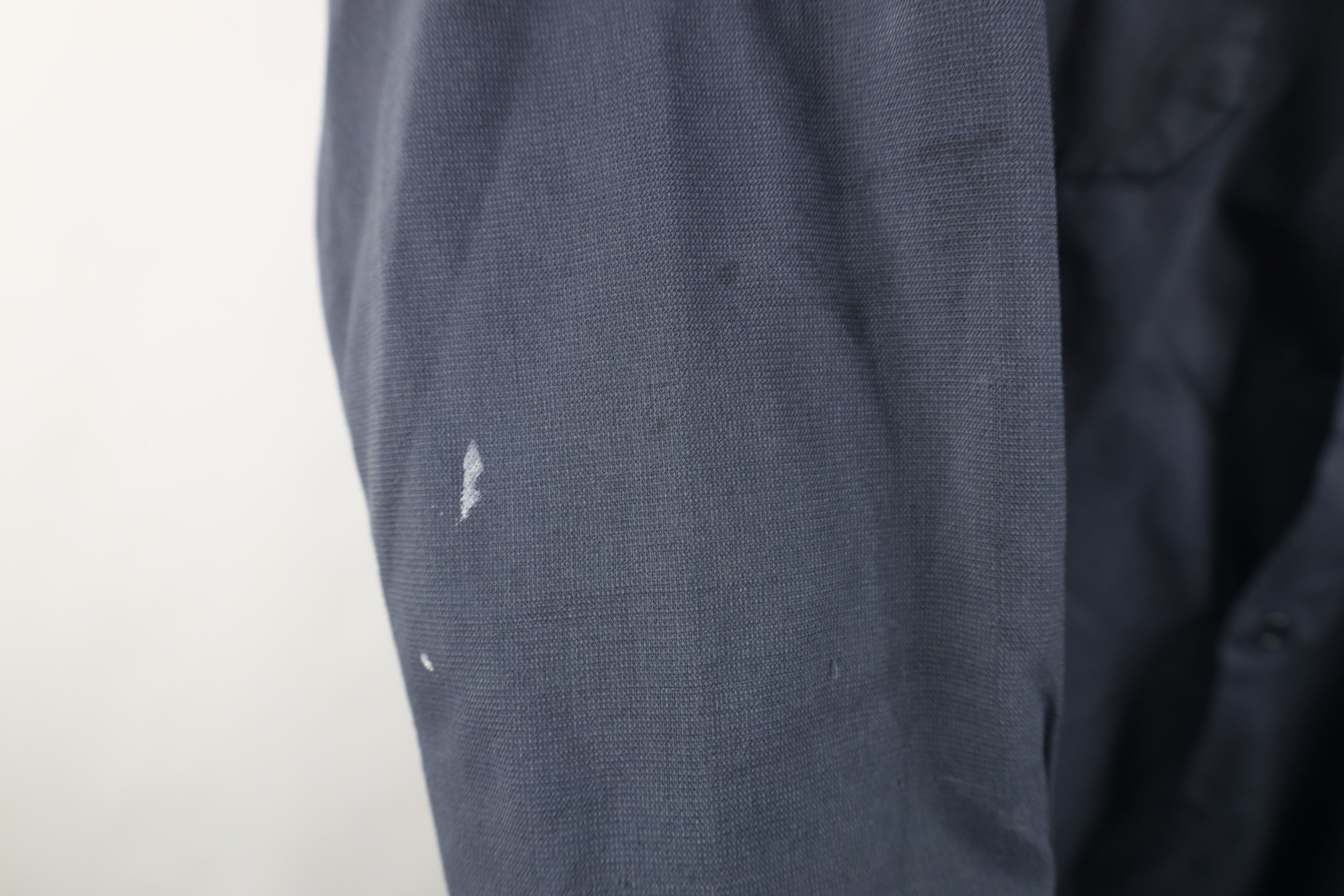 Vintage Vintage 70s Big Mac Workwear Collared Button Shirt Gray USA Size US L / EU 52-54 / 3 - 8 Thumbnail