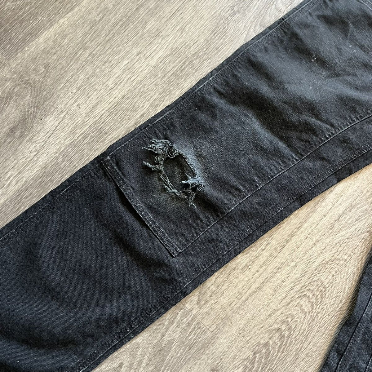 Carhartt Vintage Thrashed Faded Carhartt Double Knee Pants 30/28 Size US 30 / EU 46 - 5 Thumbnail