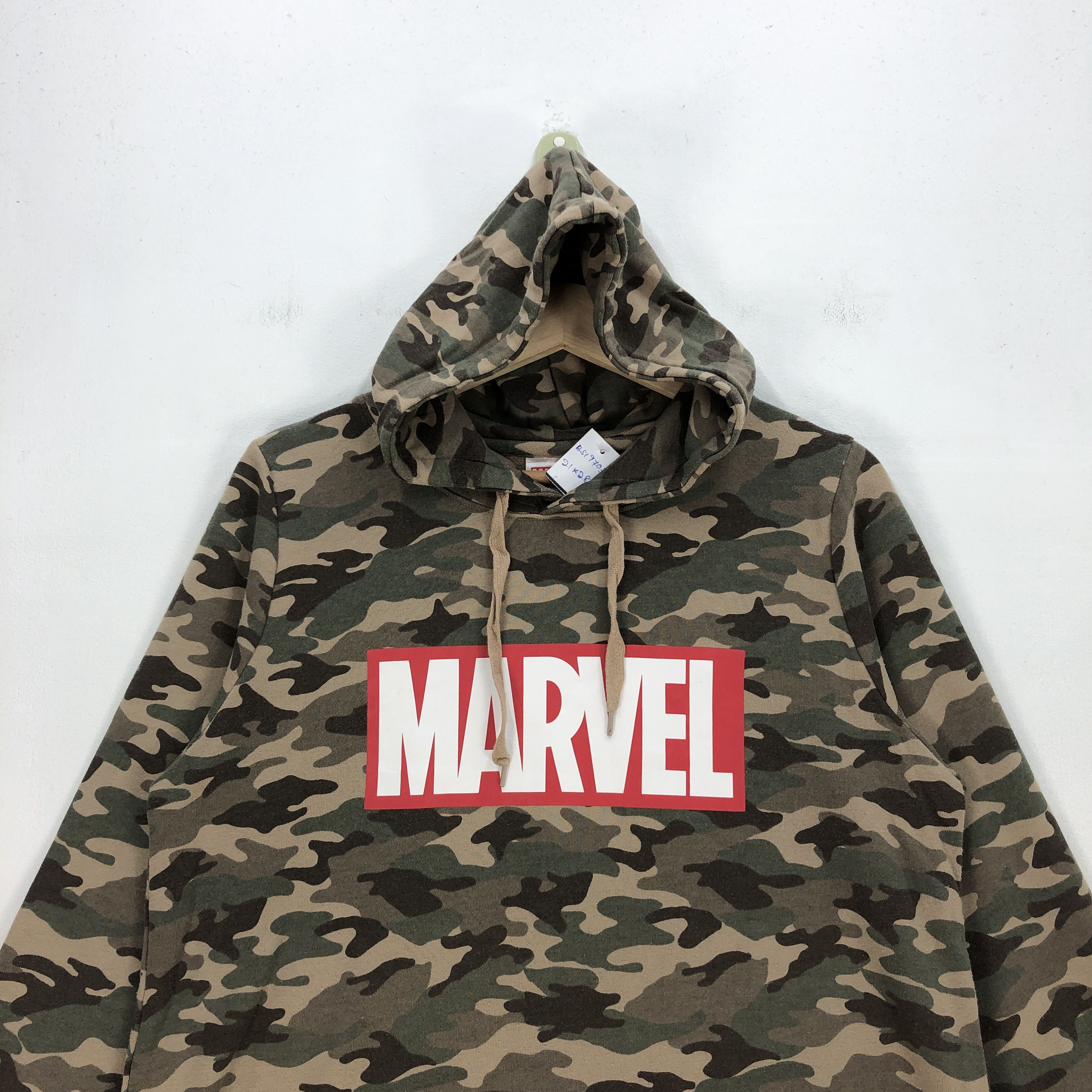 Marvel Comics Marvel Camouflage Sweater Hoodie Movie Cartoon Sweatshirt Size US L / EU 52-54 / 3 - 2 Thumbnail