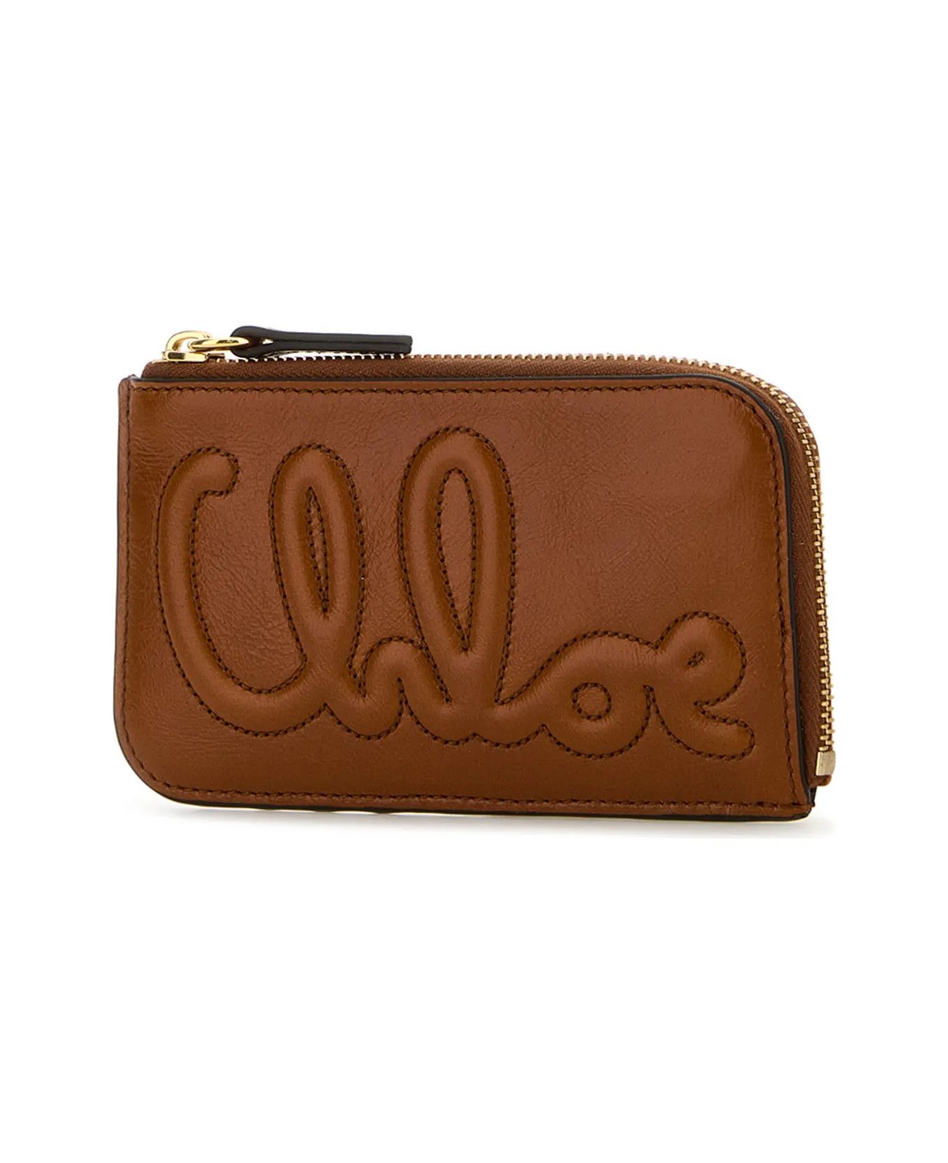 Chloe o1loc1c10226 Size: OS / C Card Holder in Clay Brown Size ONE SIZE - 2 Thumbnail