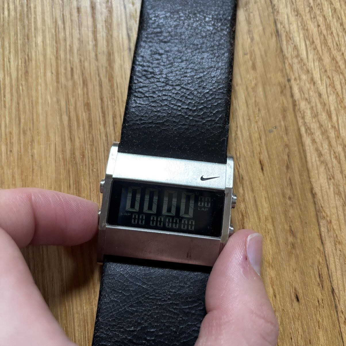 Nike Nike Oregon Square Digital Stainless Steel Watch Y2K Cyber Size ONE SIZE - 4 Thumbnail
