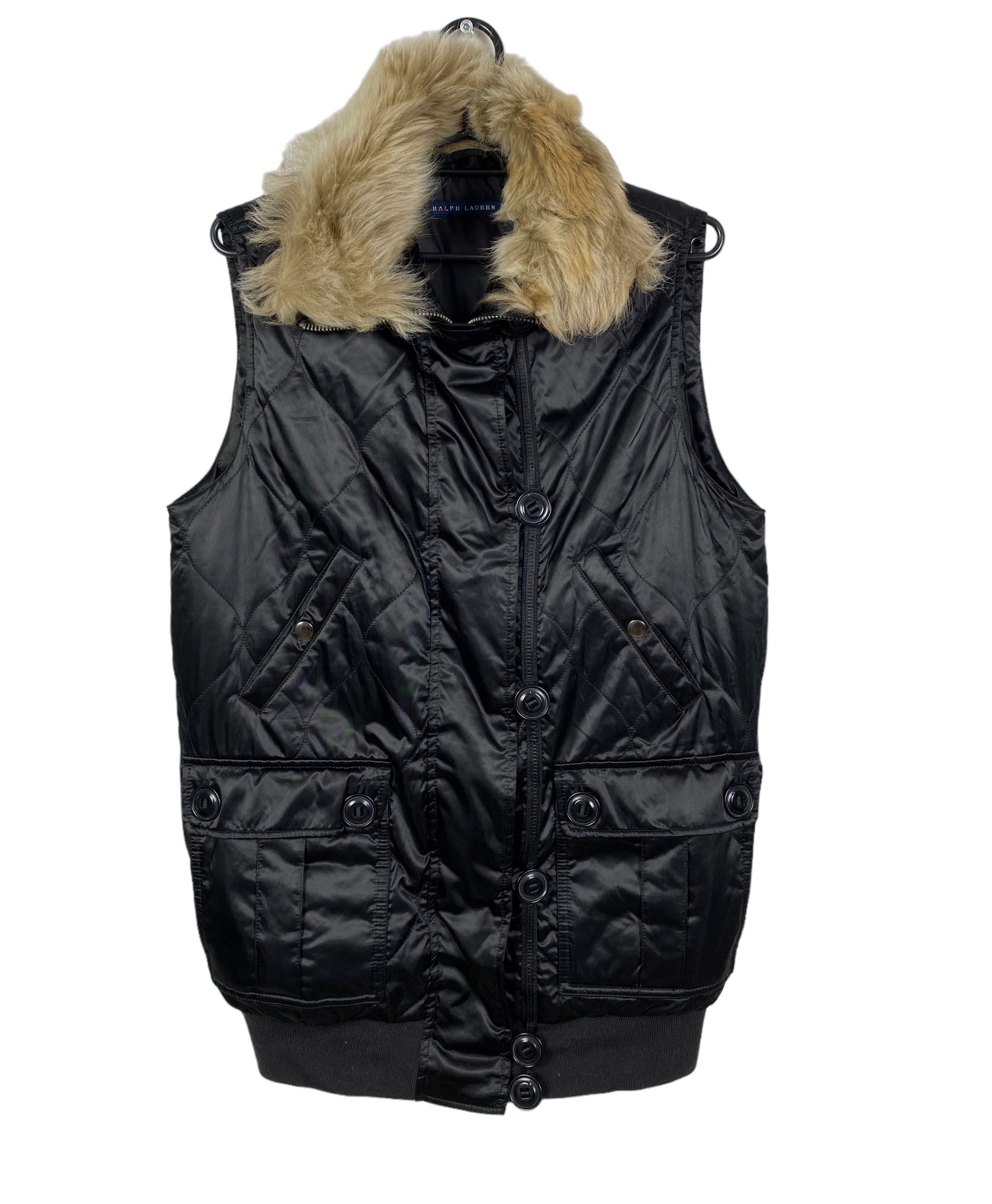 Ralph Lauren Ralph Lauren Down Vest Fur Trim Womens size M Size M / US 6-8 / IT 42-44 - 9 Thumbnail