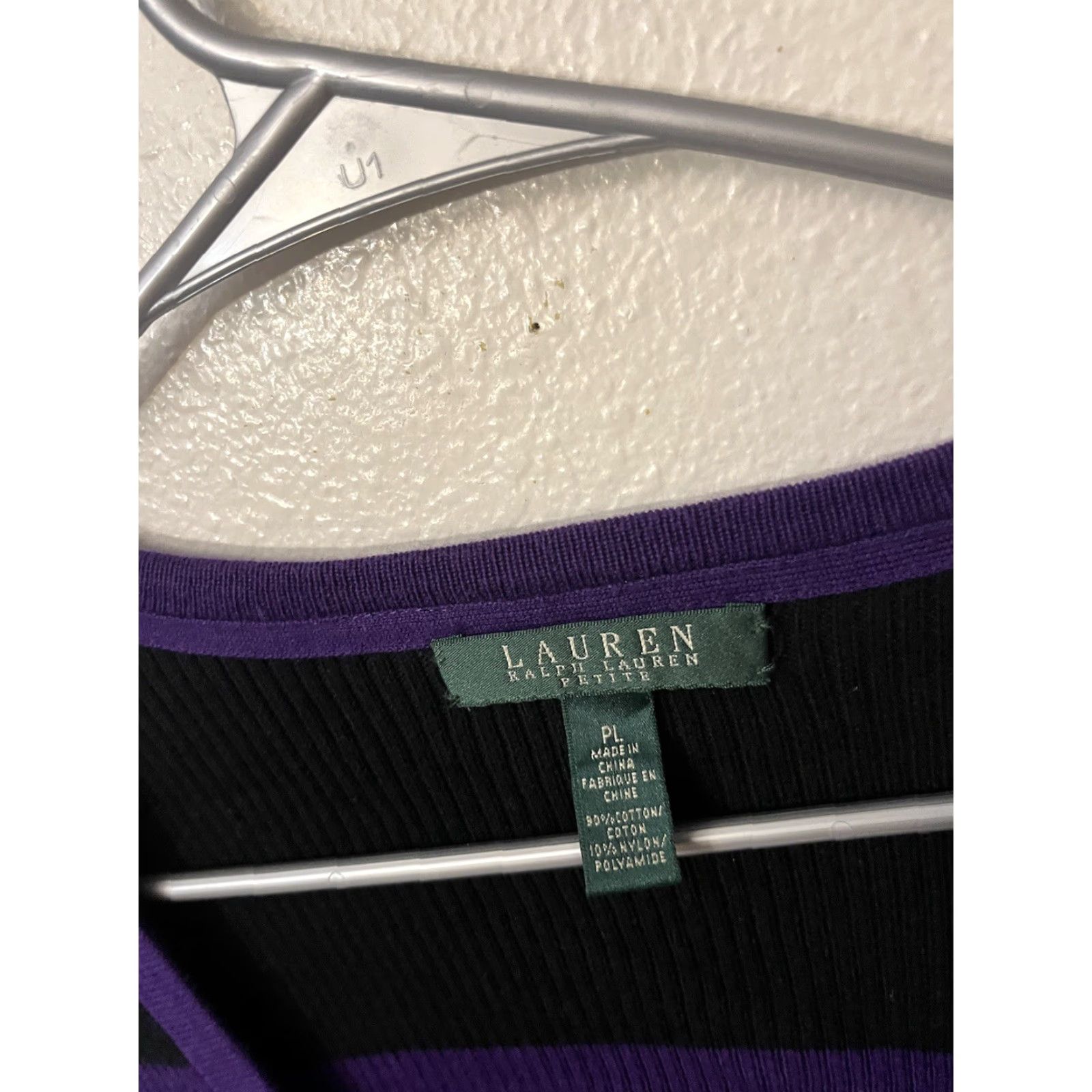 Ralph Lauren Ralph Lauren Women's Sweater Cardigan Purple Button Long Sleeve Petite Large Size L / US 10 / IT 46 - 2 Thumbnail