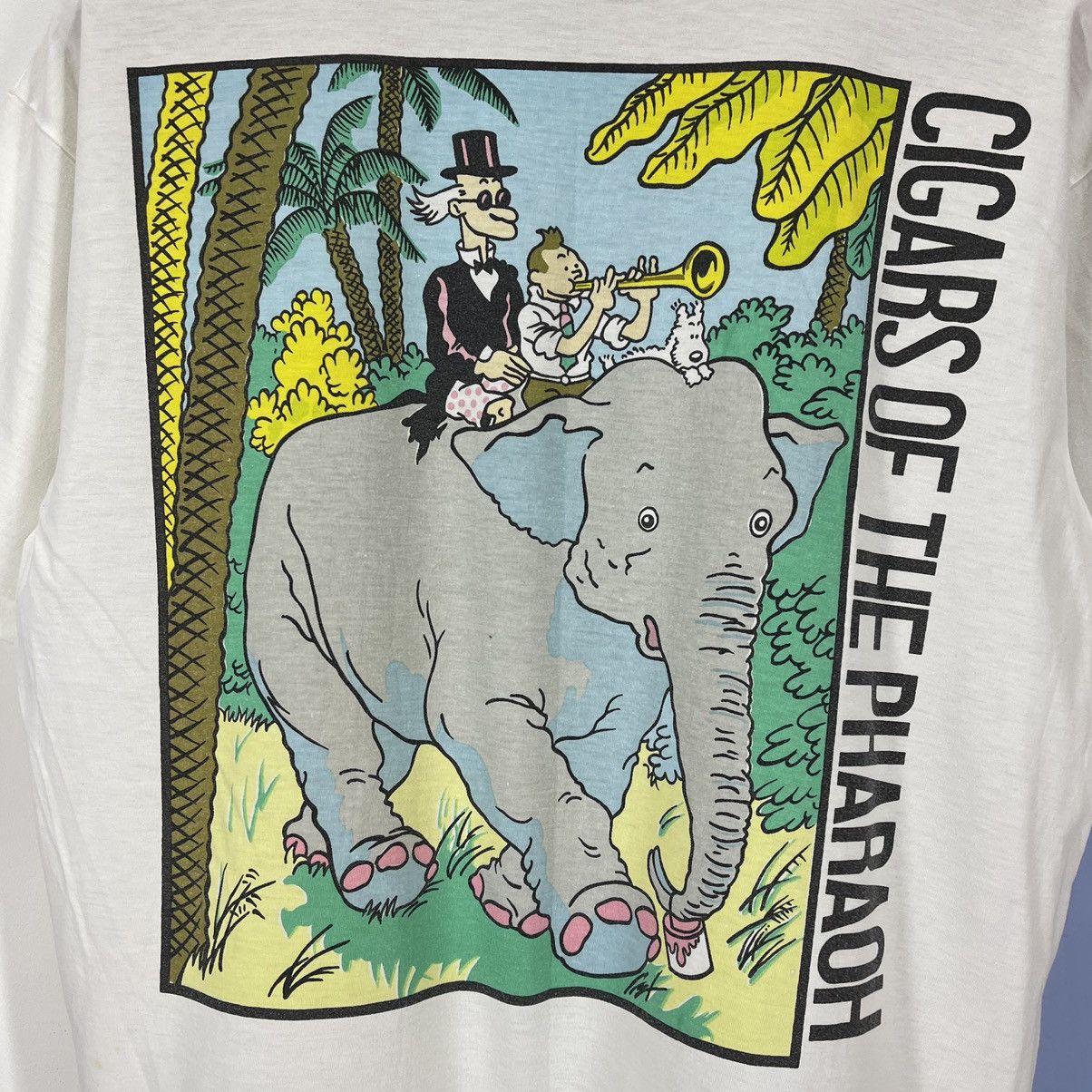 Cartoon Network 90s Vintage THE ADVENTURES OF TIN TIN T Shirt #1750/07 Size US L / EU 52-54 / 3 - 2 Thumbnail