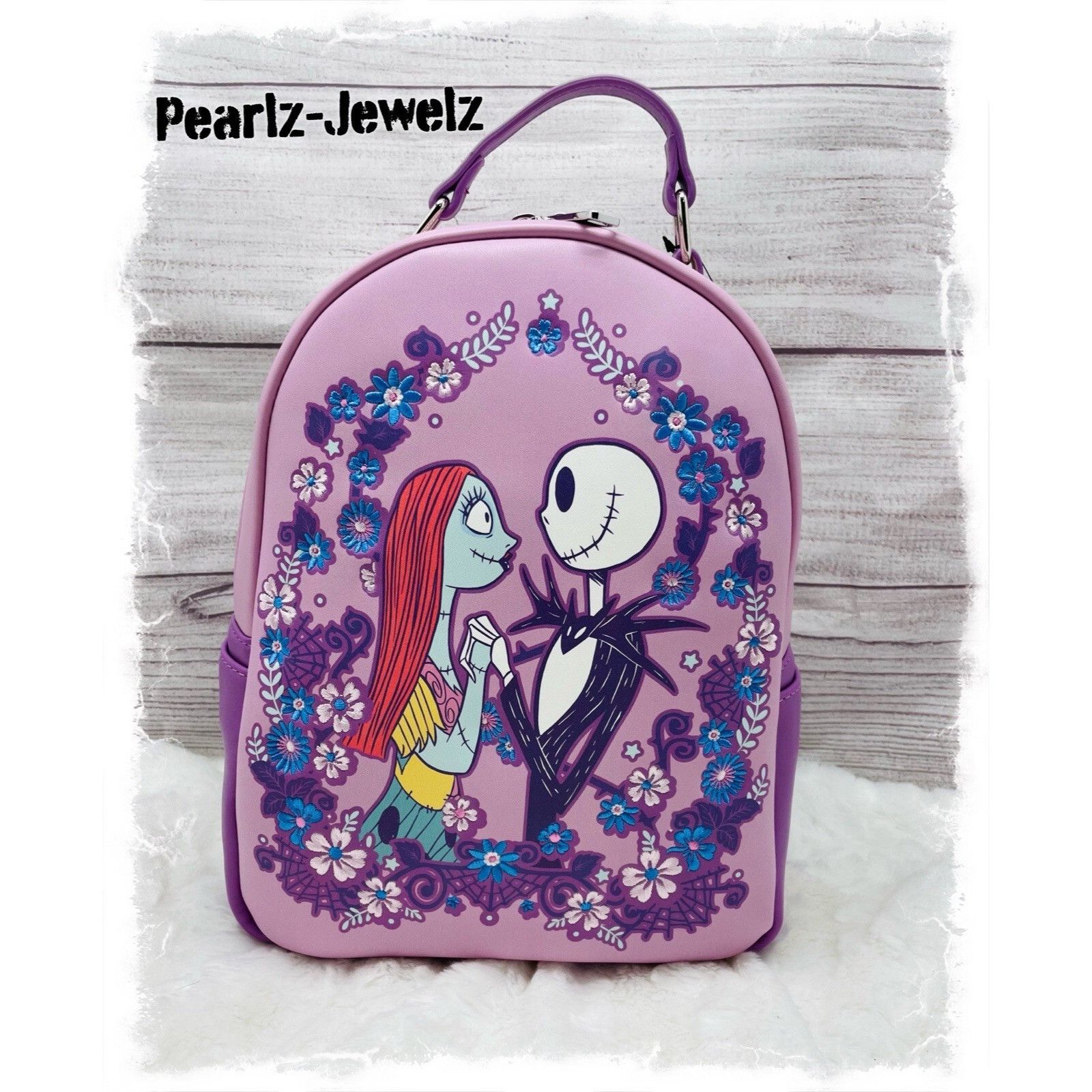 Disney Loungefly Nightmare Before Christmas NBC Jack Sally Spring P Size ONE SIZE - 1 Thumbnail