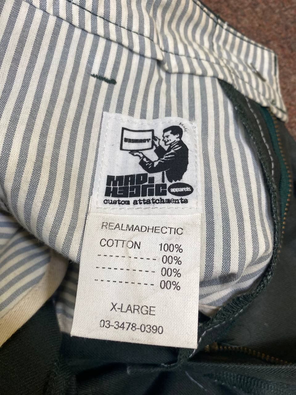 Japanese Brand mad hectic japanese brands pants sunfaded nice design Size US 36 / EU 52 - 13 Thumbnail