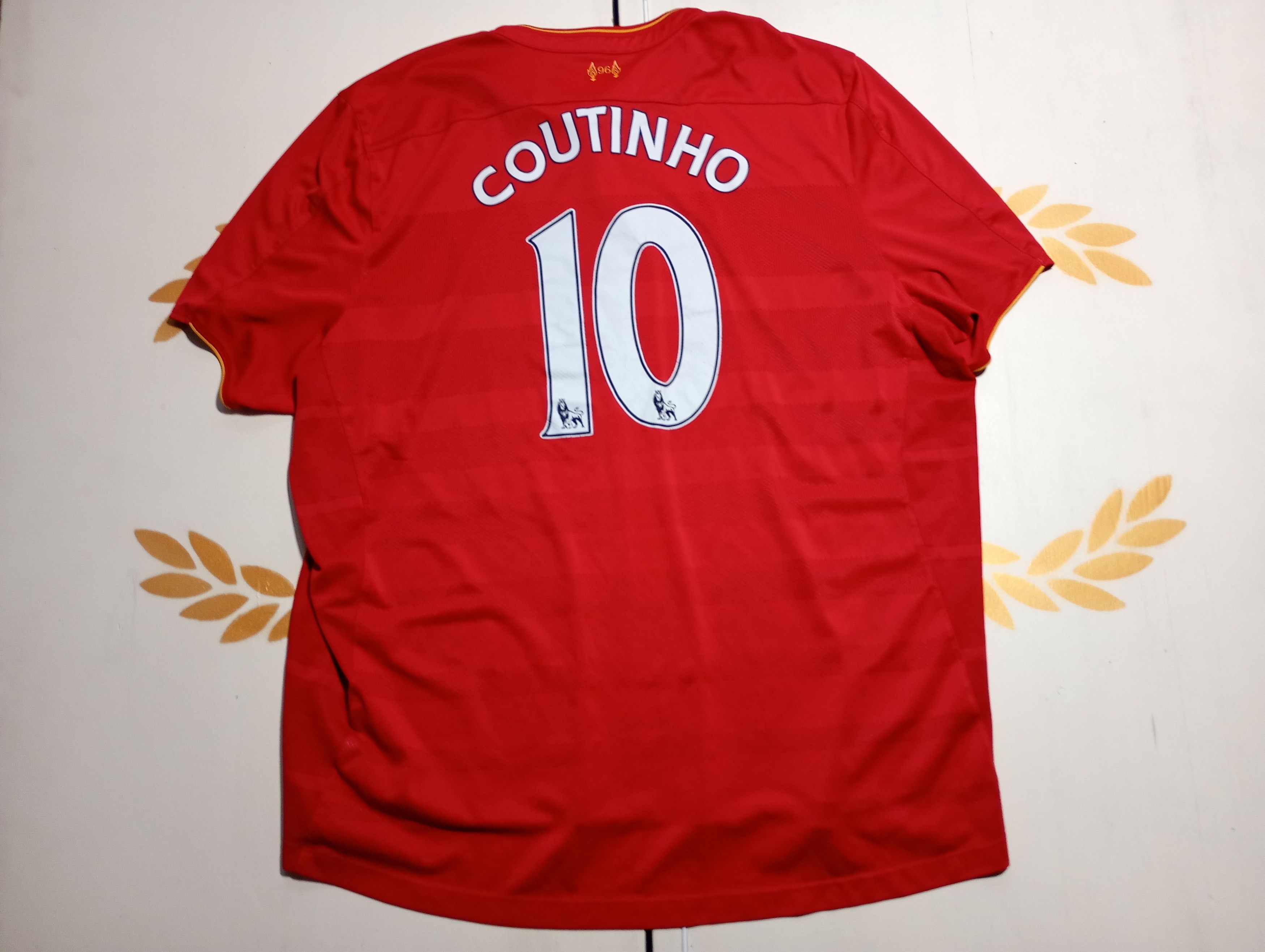 New Balance New Balance Liverpool FC Home Jersey Coutihno 2016-2017 Size US XXL / EU 58 / 5 - 12 Thumbnail