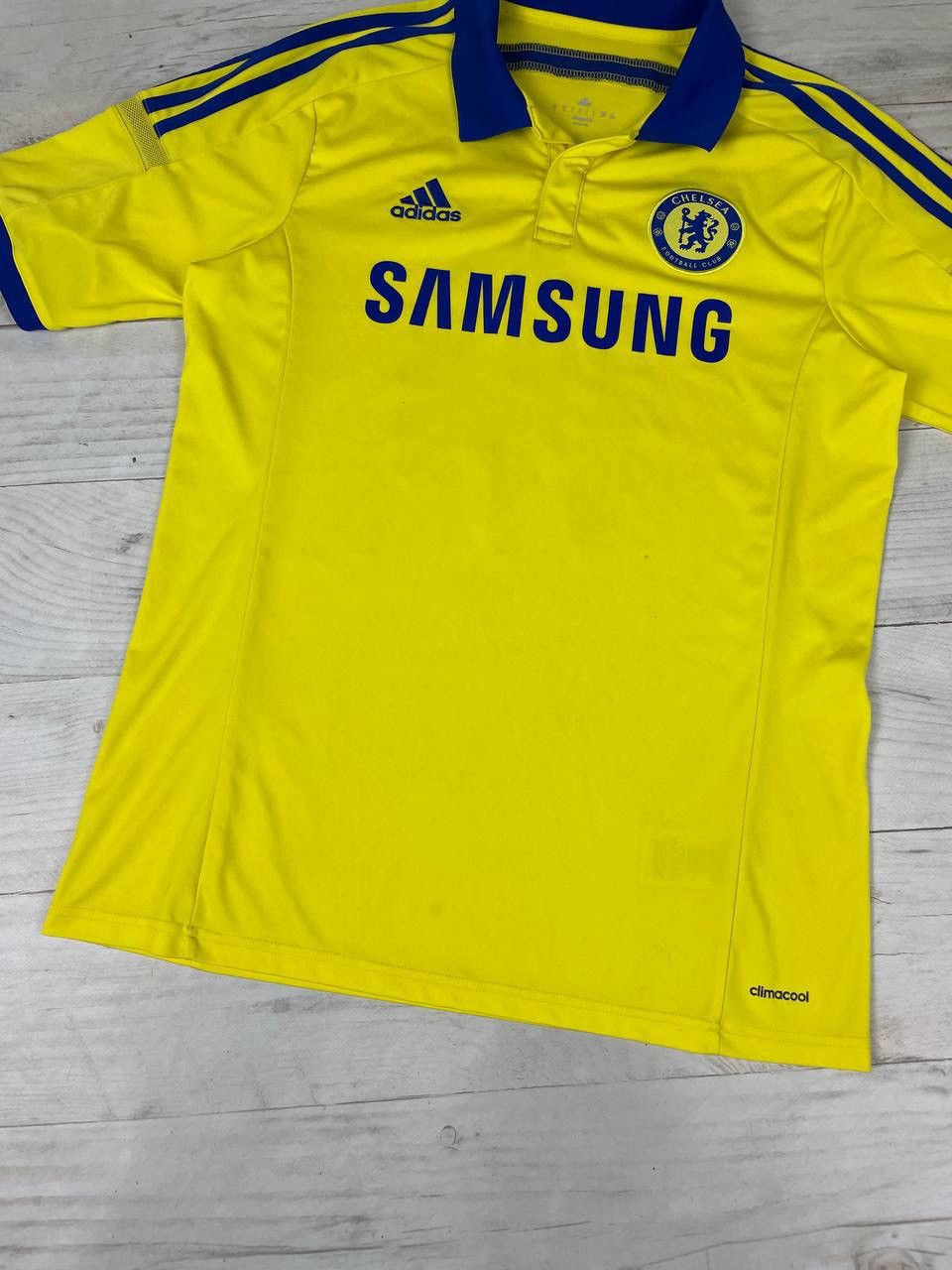 Adidas Adidas CHELSEA 2014 2015 Hazard #10 AWAY SHIRT Soccer Jersey Size US L / EU 52-54 / 3 - 6 Thumbnail